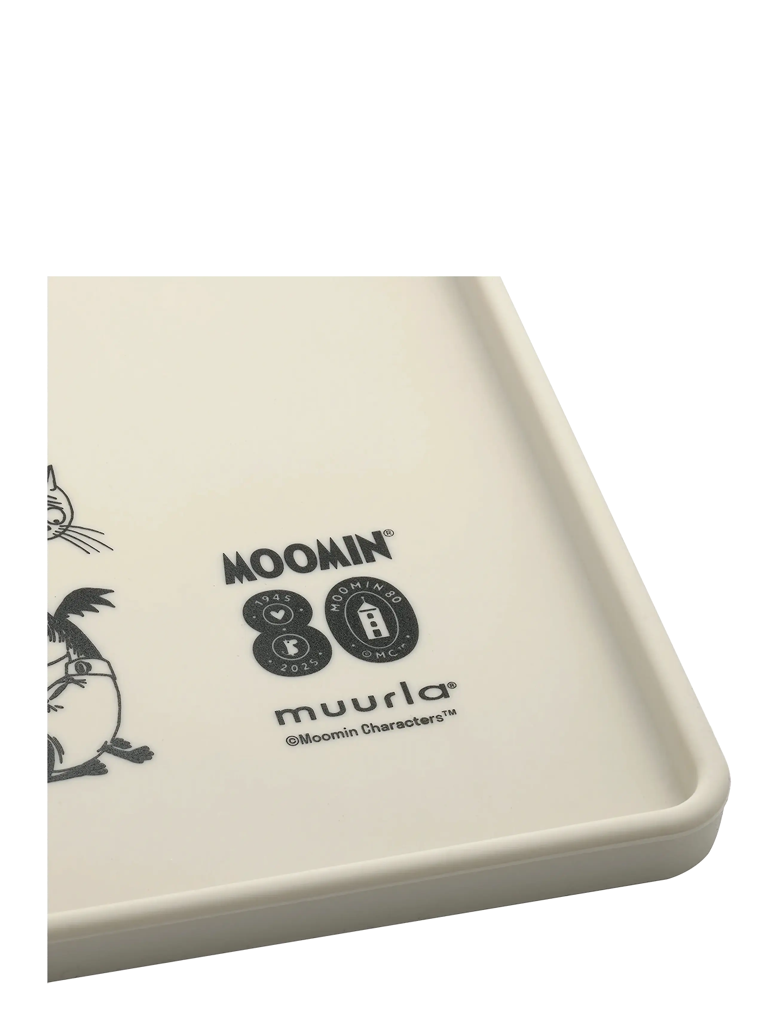 Muurla - Moomin for Pets Silicone mat Moomin 80 48x30cm - white - 1