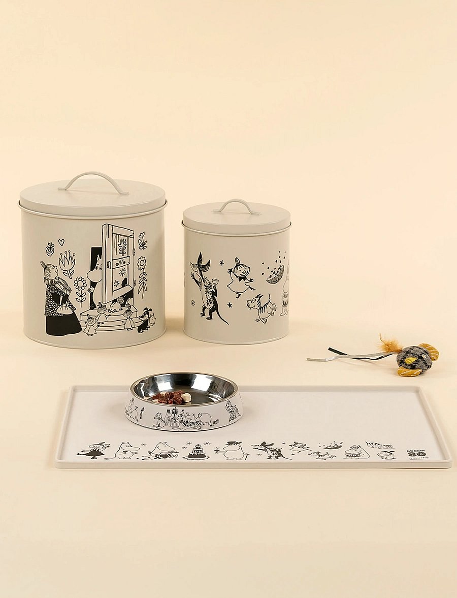 Muurla - Moomin for Pets Silicone mat Moomin 80 48x30cm - white - 2