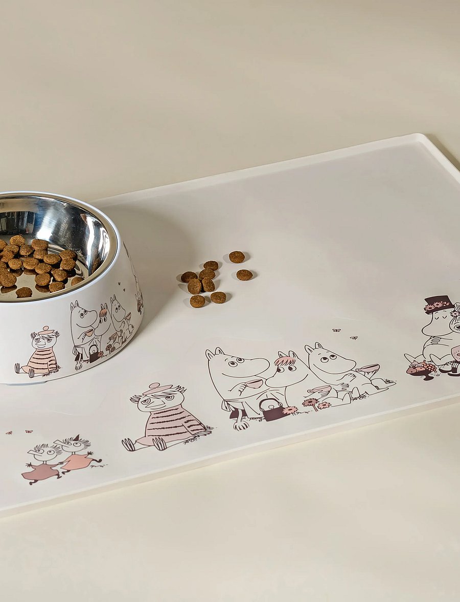 Muurla - Moomin for Pets Silicone mat Moments 60x40cm - für die haustiere - beige - 0