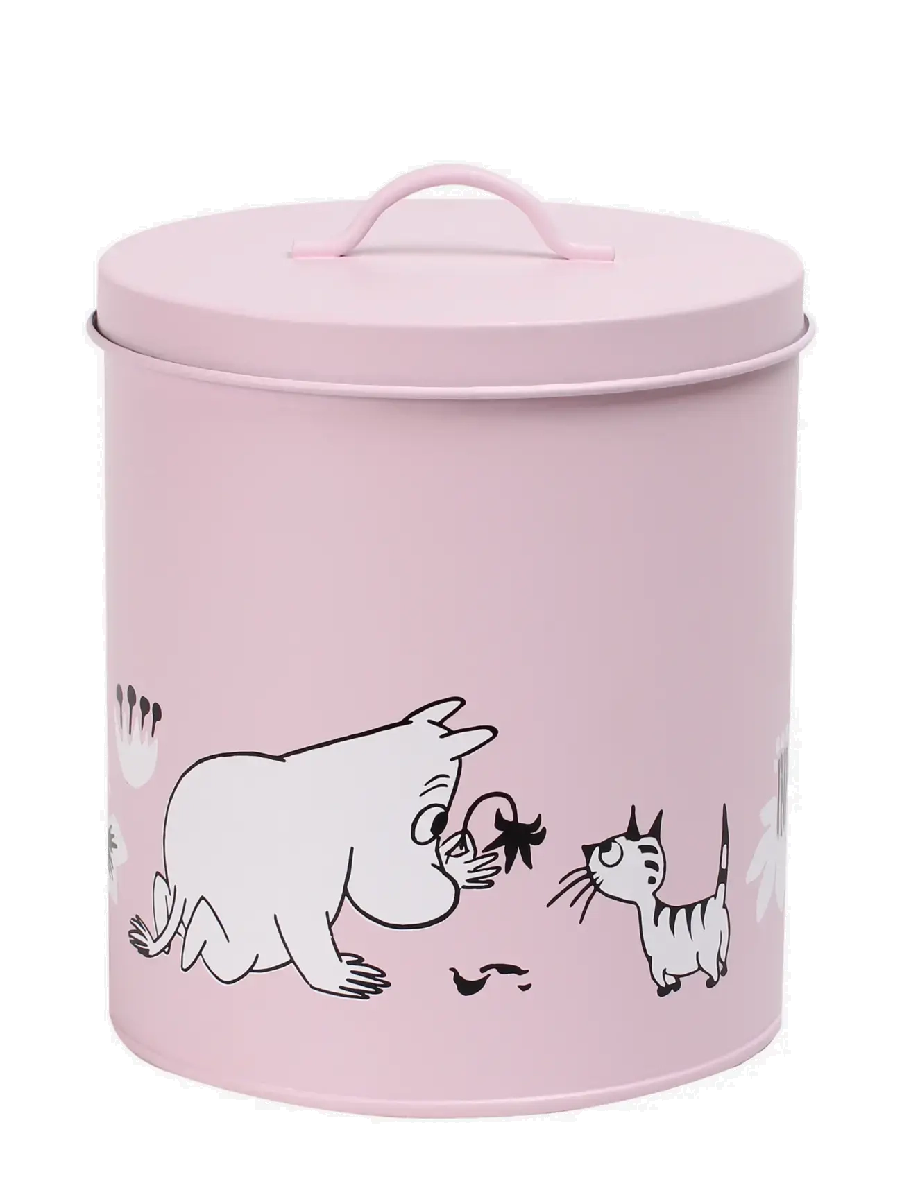 MOOMIN - Tin jar set of 2, pink/beige - baking - pink/beige - 1
