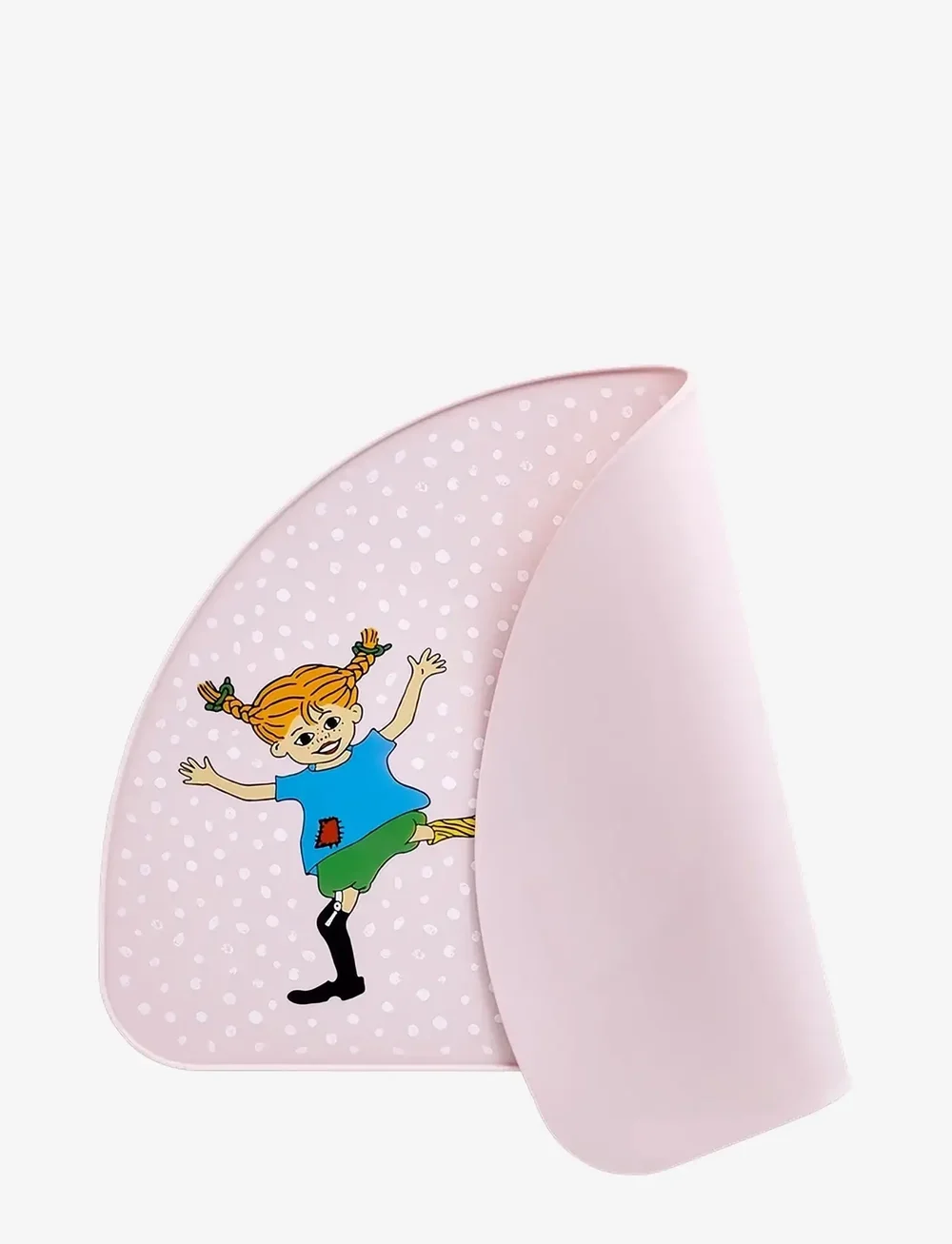Pipi Pikksukk - Pippi silicone place mat 42x27cm - söögimatid - pink - 1