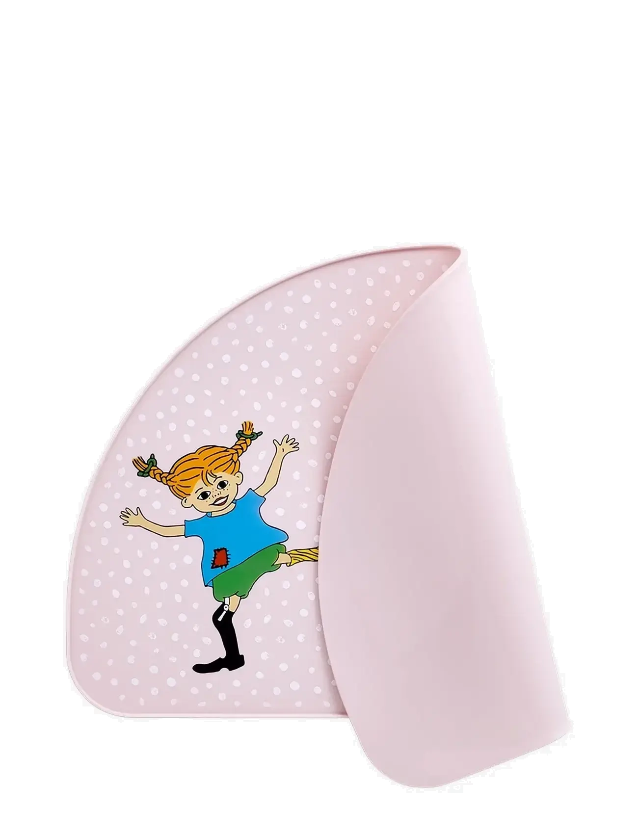 Pippi Langstrømpe - Pippi silicone place mat 42x27cm - dækkeservietter - pink - 1
