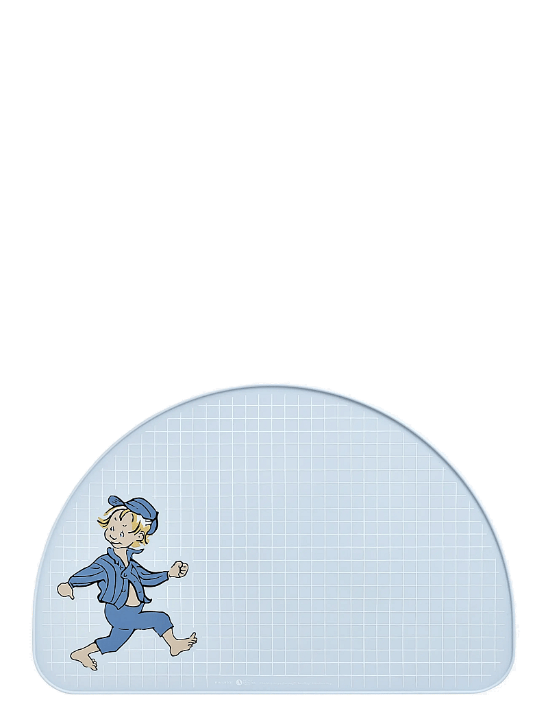Vahtramäe Emil - Emil silicone place mat 42x27cm - söögimatid - blue - 0