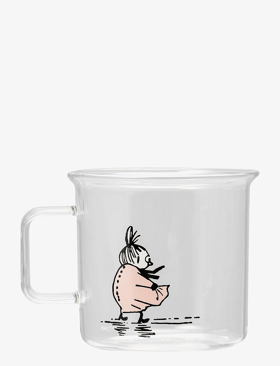 Muurla - Moomin glass mug Little My - kohvitassid - clear - 1