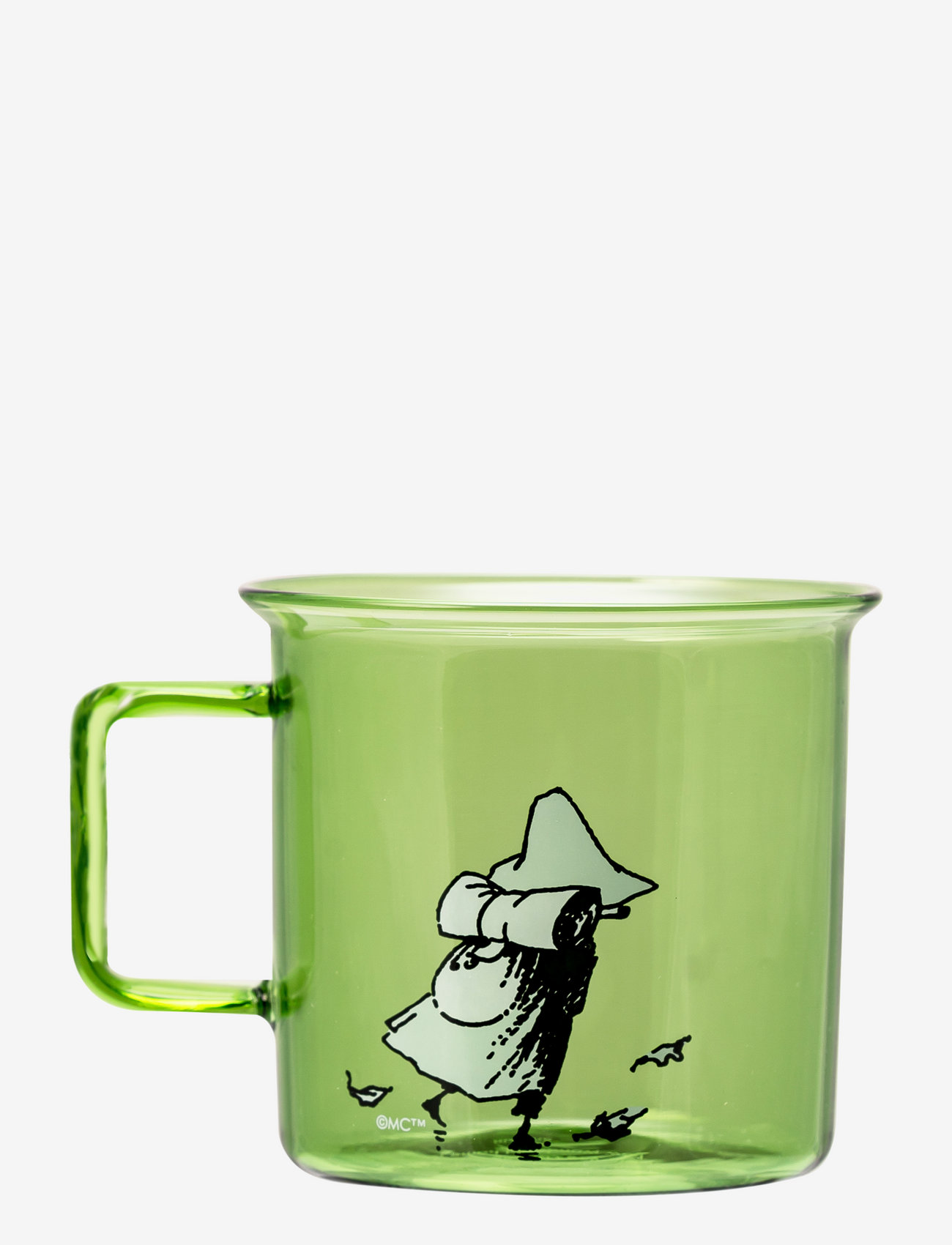 Muurla - Moomin glass mug Snufkin - green - 0
