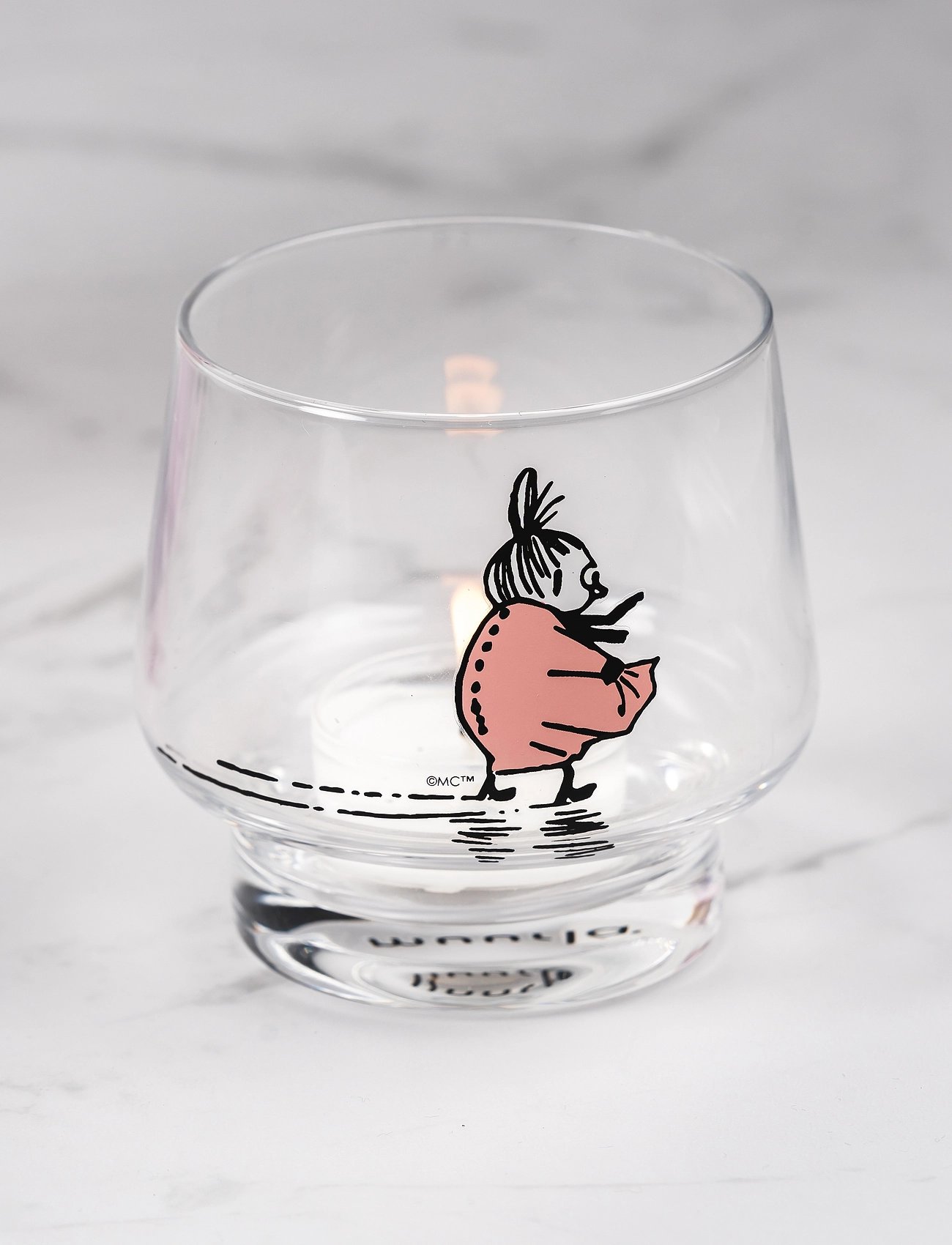 Muurla - Moomin tealight holder The Strong-willed - teelichthalter - clear - 2