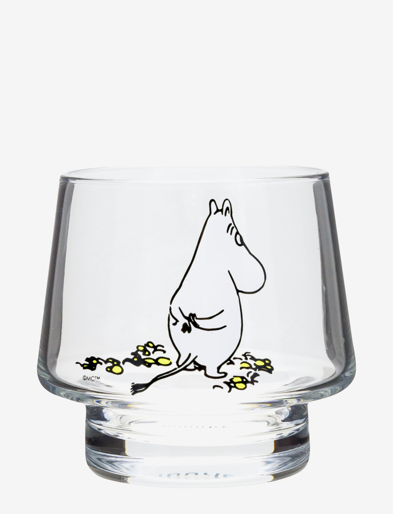 Muurla - Moomin tealight holder The Wait - fyrfadsstager - clear - 0