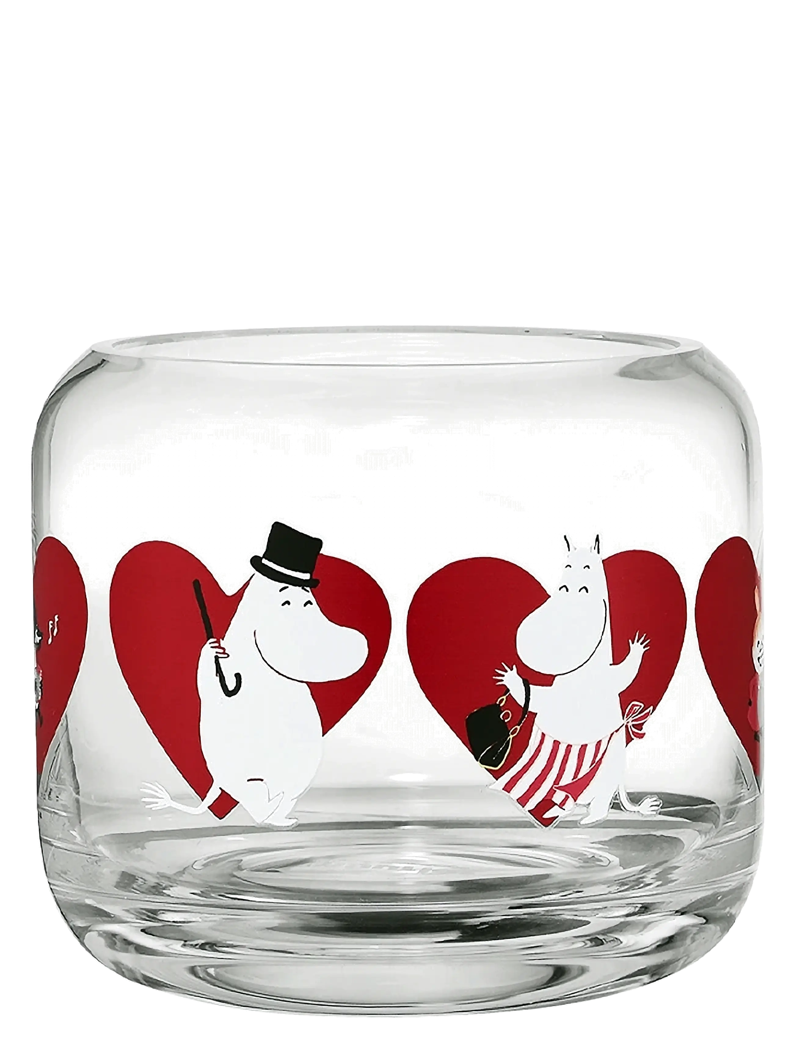 MUURLA Mumit-Lysestage, Hjerte, 8 Cm CLEAR - H8CM - Unisex