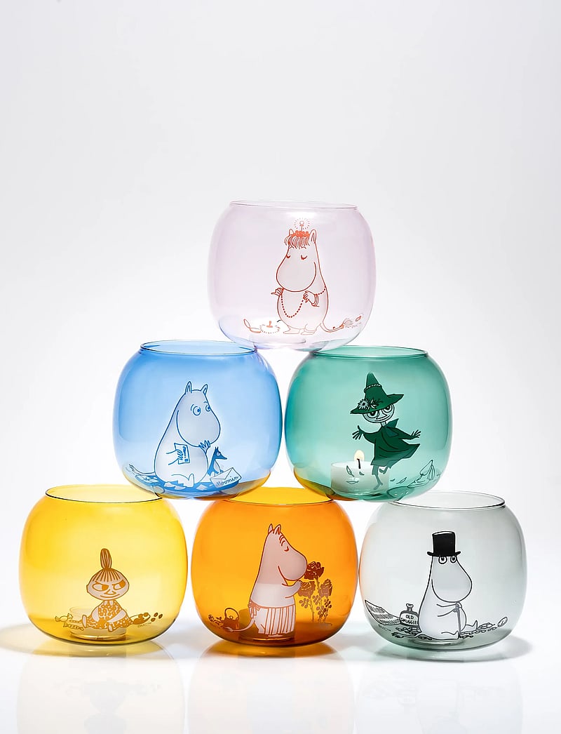 Muurla - Moomin tealight holder Moominmamma amber - osta hinna alusel - amber - 2