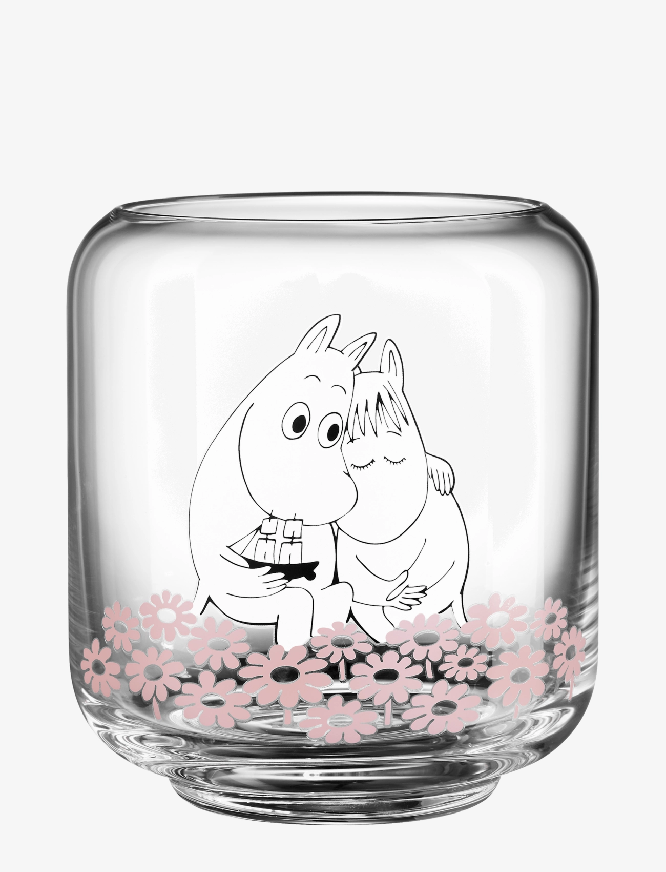 Muurla Tealichtholder/Vase Samlet 10 cm, H:10 cm, Nude, Lysestager & Lanterner > Fyrfadsstager, Unisex