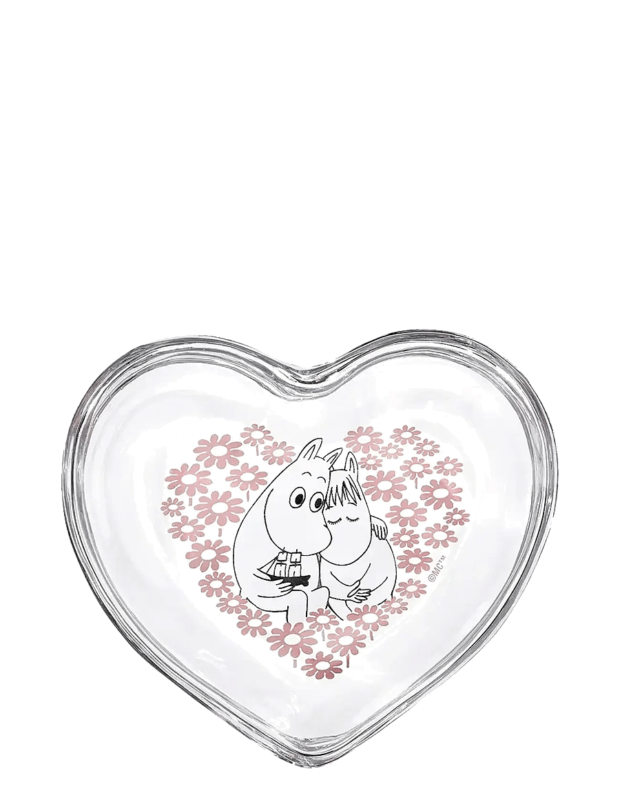 Muurla - Moomin glass jar Together 11,5cm - backen - clear - 1