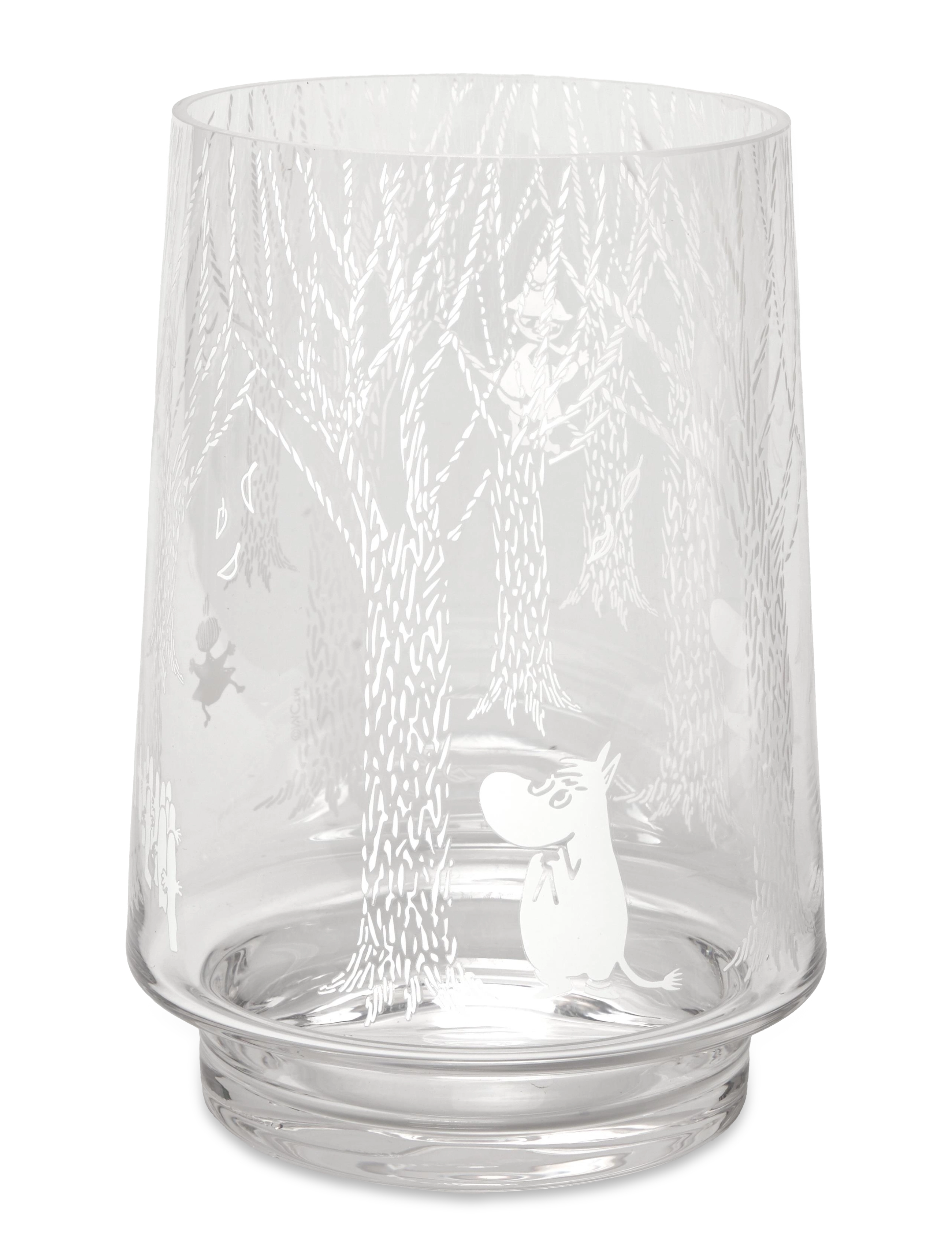 Muurla Moomin Vase/Lantern In The Woods, Indendørs lanterne, Nude, Str: H:20CM