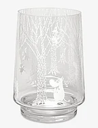 Moomin vase/lantern In the Woods - CLEAR