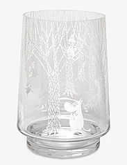 Moomin - Moomin vase/lantern In the Woods - lyhdyt - clear - 0