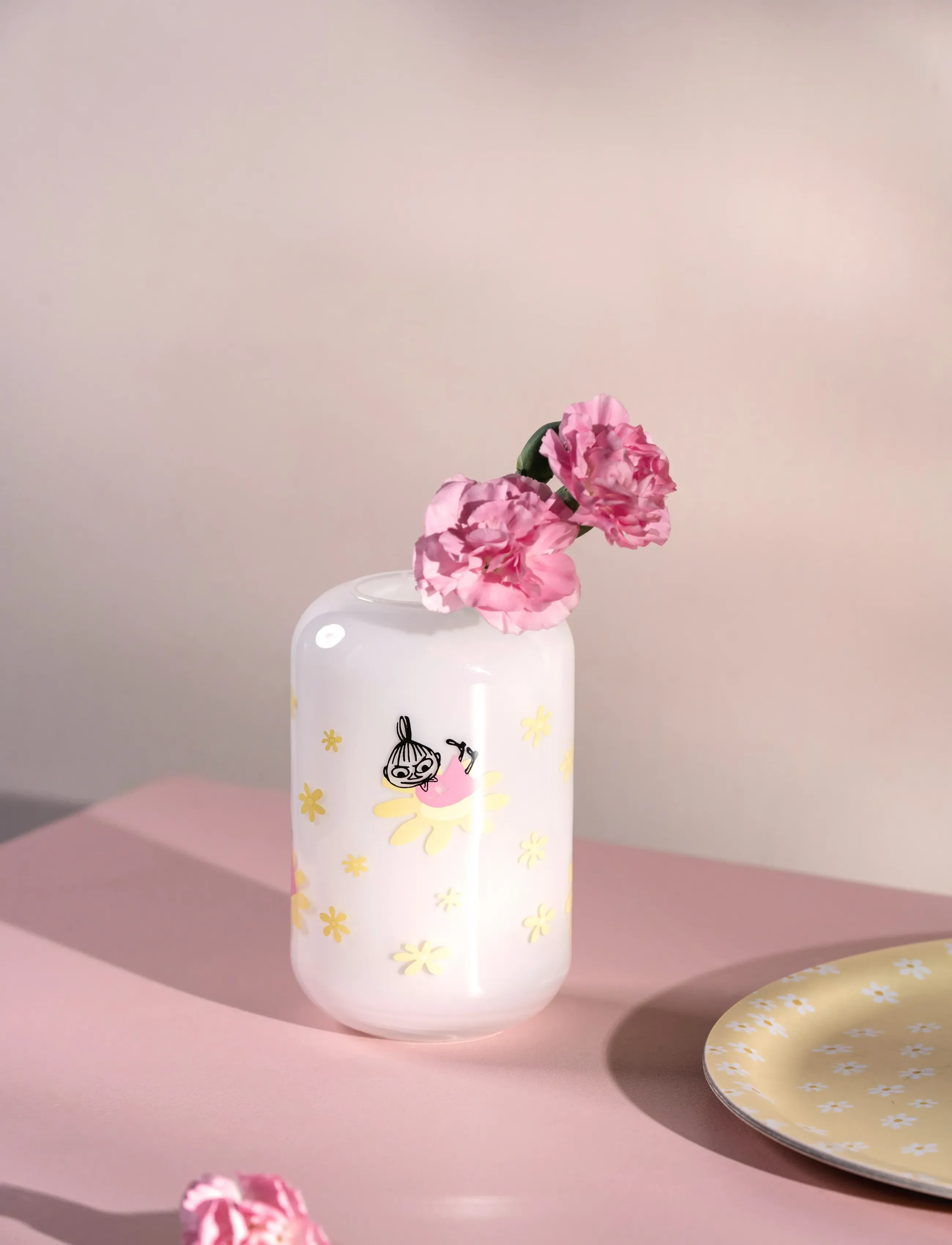 Muurla - Moomin vase Flowers 12cm - white - 3