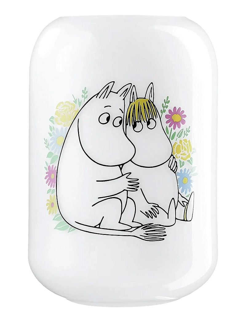 Muurla - Moomin vase Flowers 19cm - vasen - white - 1