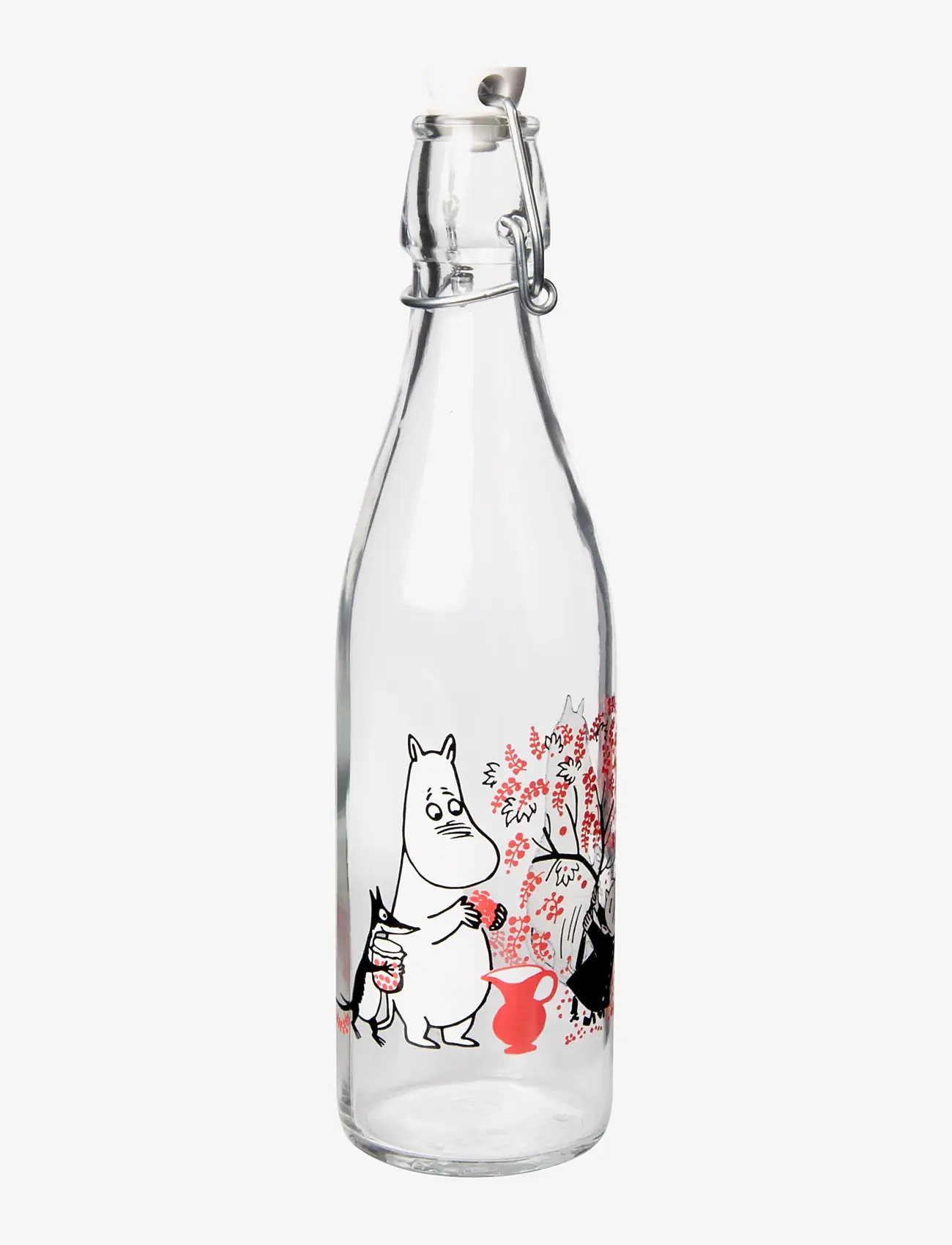 Muumitrollid - Glass bottle 0,5l Berries - clear - 1