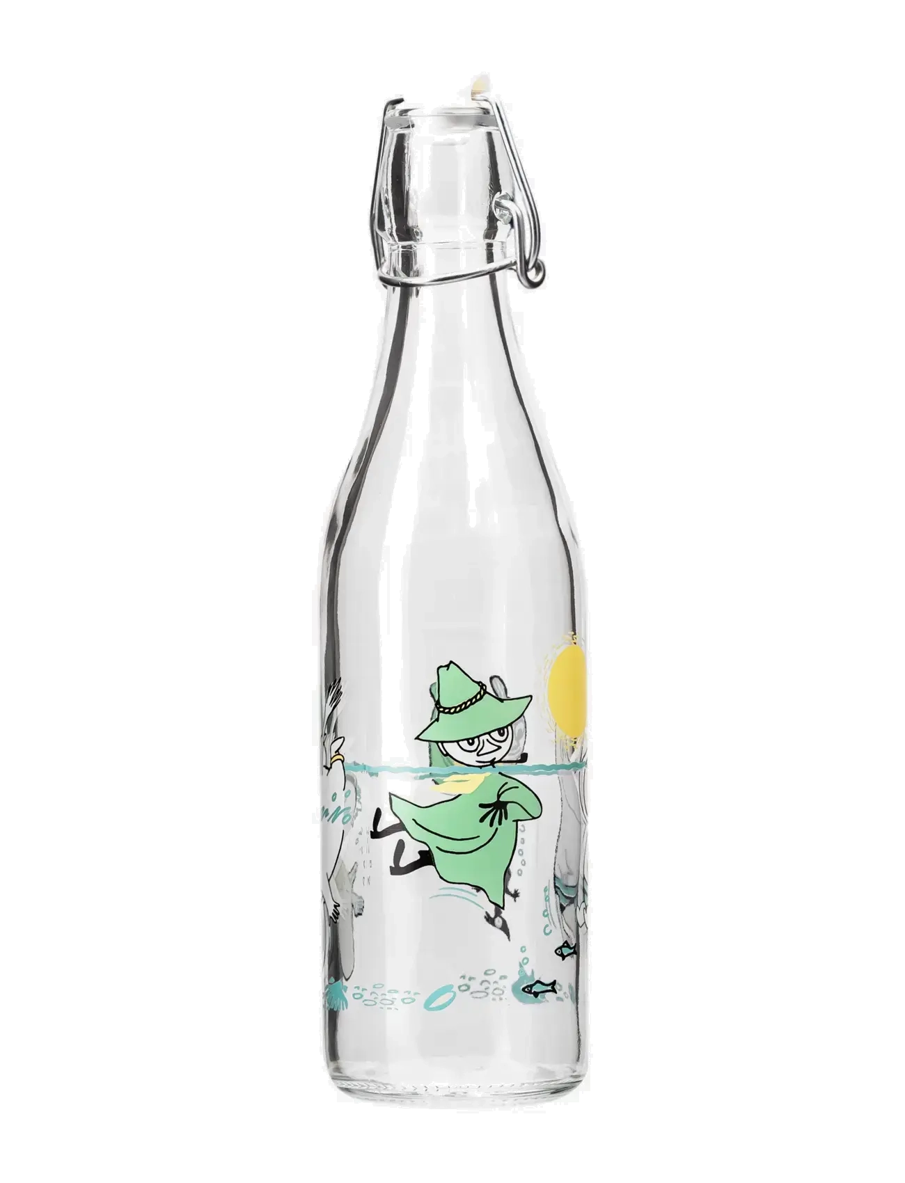 MUURLA Glasflaske 0,5 L Vattenlek CLEAR - 50 CL - Kinder