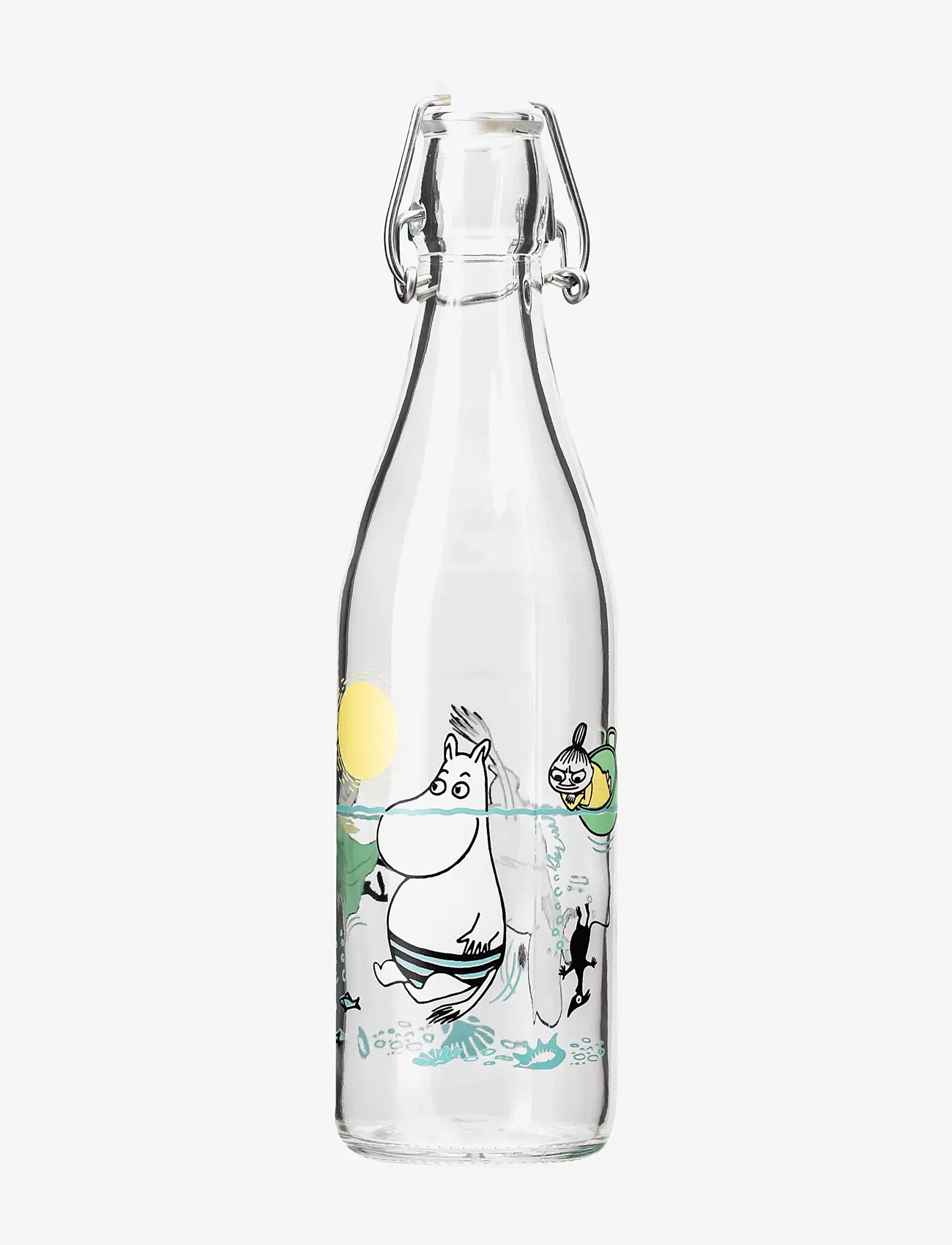 Muminukas - Glass bottle 0,5l Fun in the Water - gertuvių aksesuarai - clear - 2