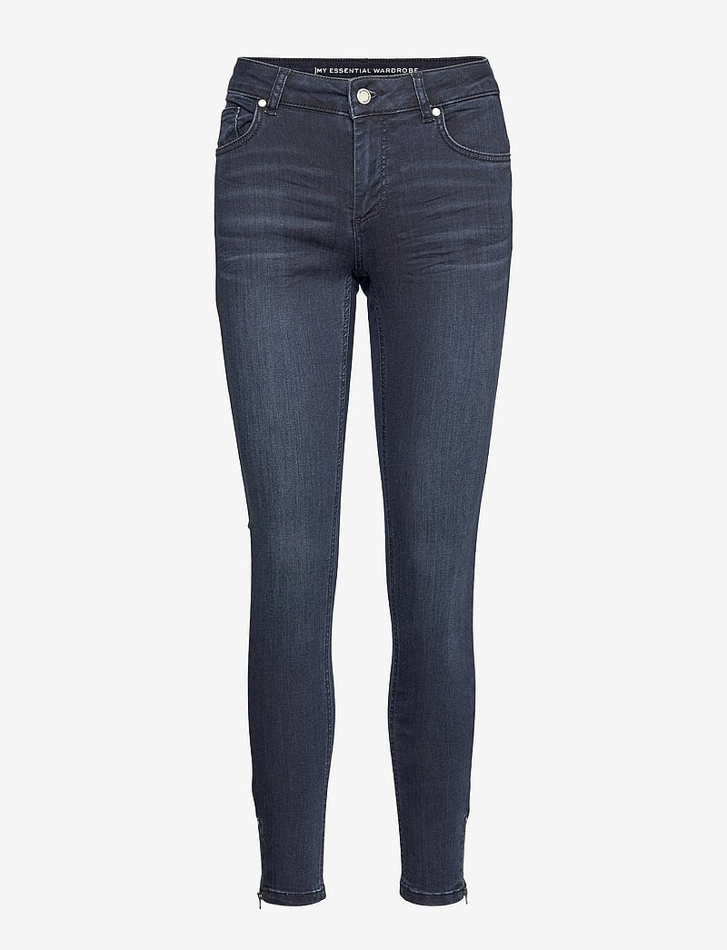 My Essential Wardrobe - 31 THE CELINAZIP 100 SLIM Y - slim jeans - dark blue wash - 1