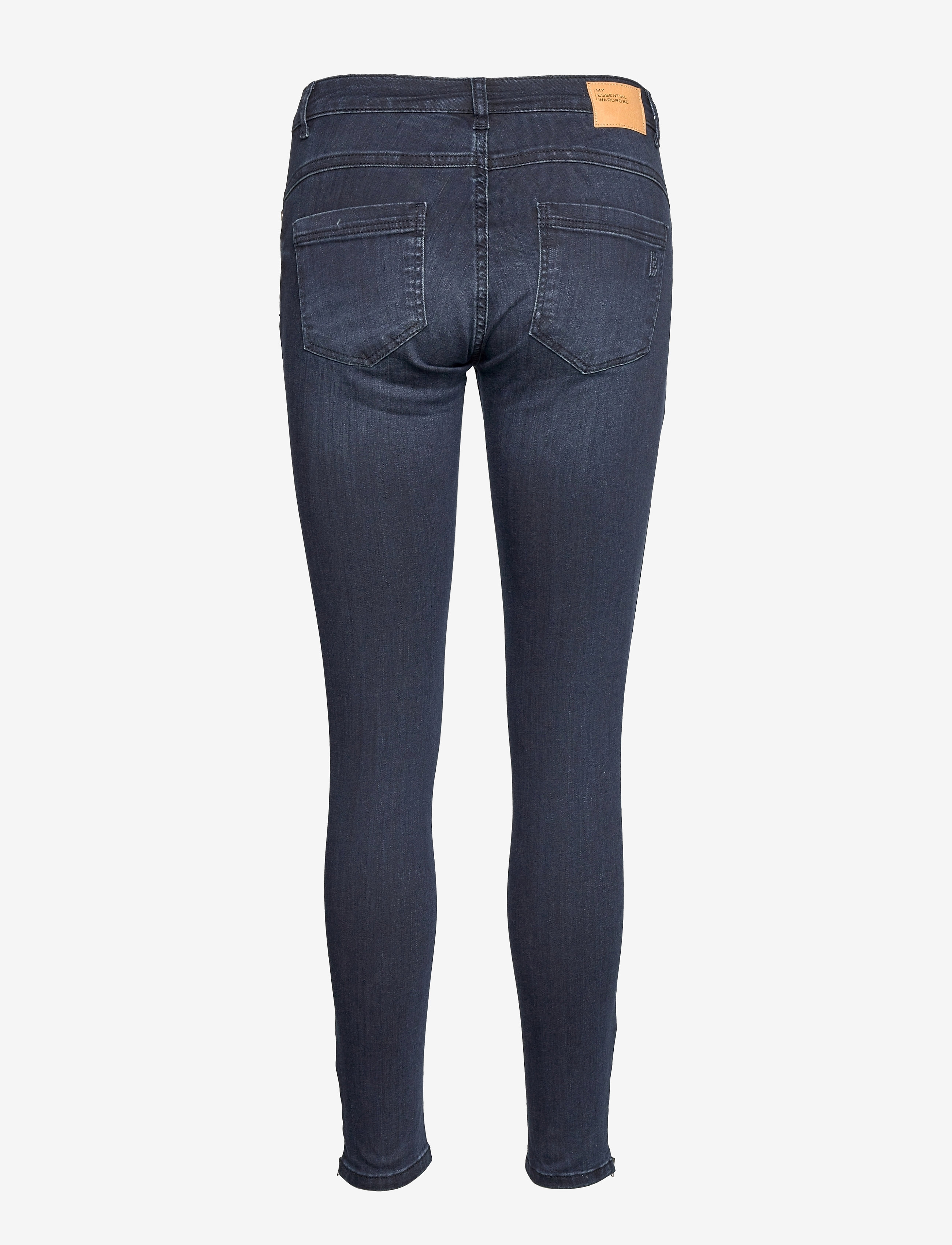 My Essential Wardrobe - 31 THE CELINAZIP 100 SLIM Y - slim-fit-jeans - dark blue wash - 2
