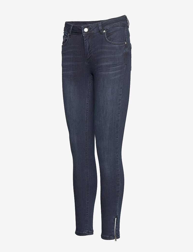 My Essential Wardrobe - 31 THE CELINAZIP 100 SLIM Y - slim jeans - dark blue wash - 3
