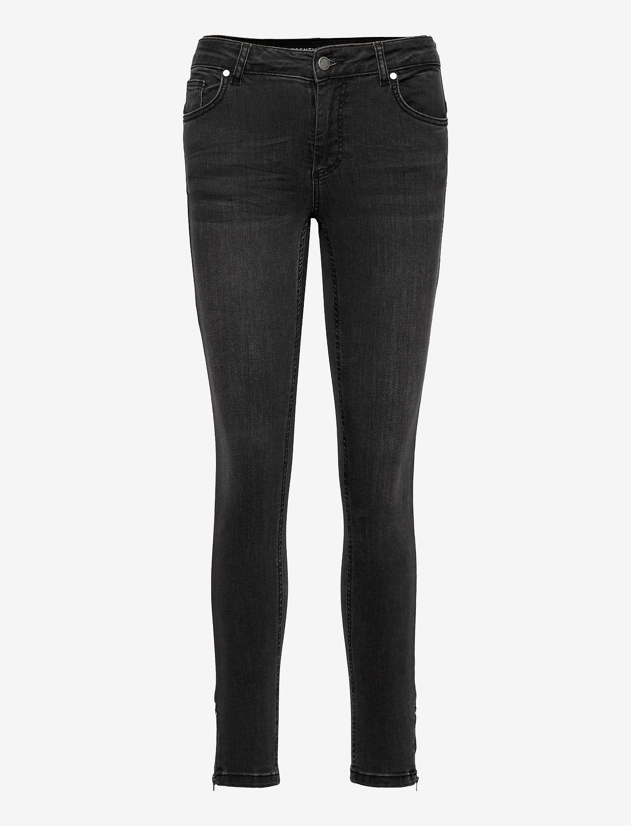 My Essential Wardrobe - 31 THE CELINAZIP 100 SLIM Y - slim jeans - medium grey wash - 0