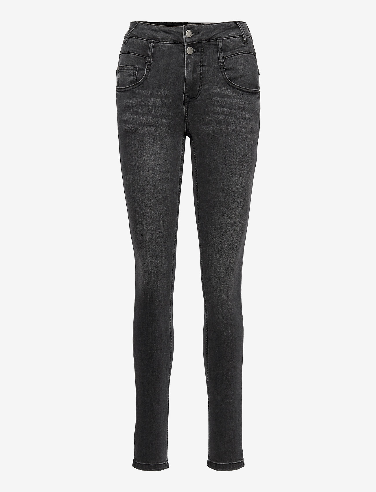 My Essential Wardrobe - 38 THE FIOLA 100 SLIM V - slim jeans - medium grey wash - 0