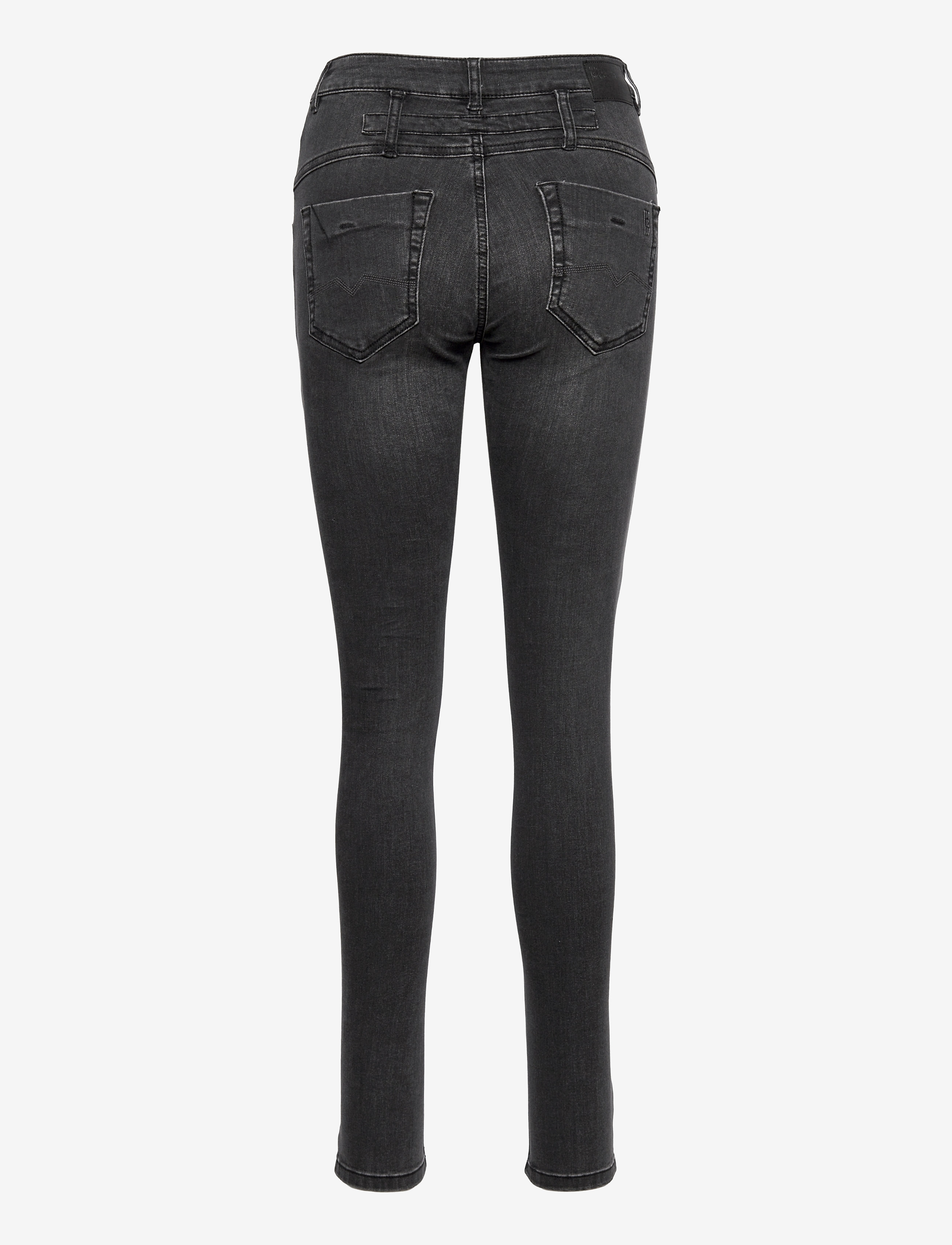 My Essential Wardrobe - 38 THE FIOLA 100 SLIM V - aptempti džinsai - medium grey wash - 1