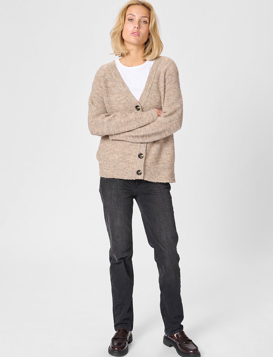 My Essential Wardrobe - 33 THE CELINA 100 HIGH STRAIGHT Y - skinny jeans - black wash - 3
