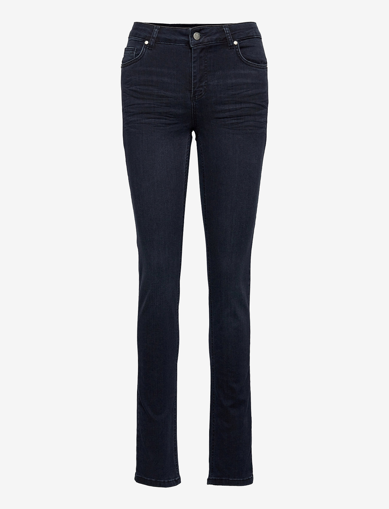 My Essential Wardrobe - 33 THE CELINA 100 HIGH STRAIGHT Y - skinny jeans - dark blue wash - 0