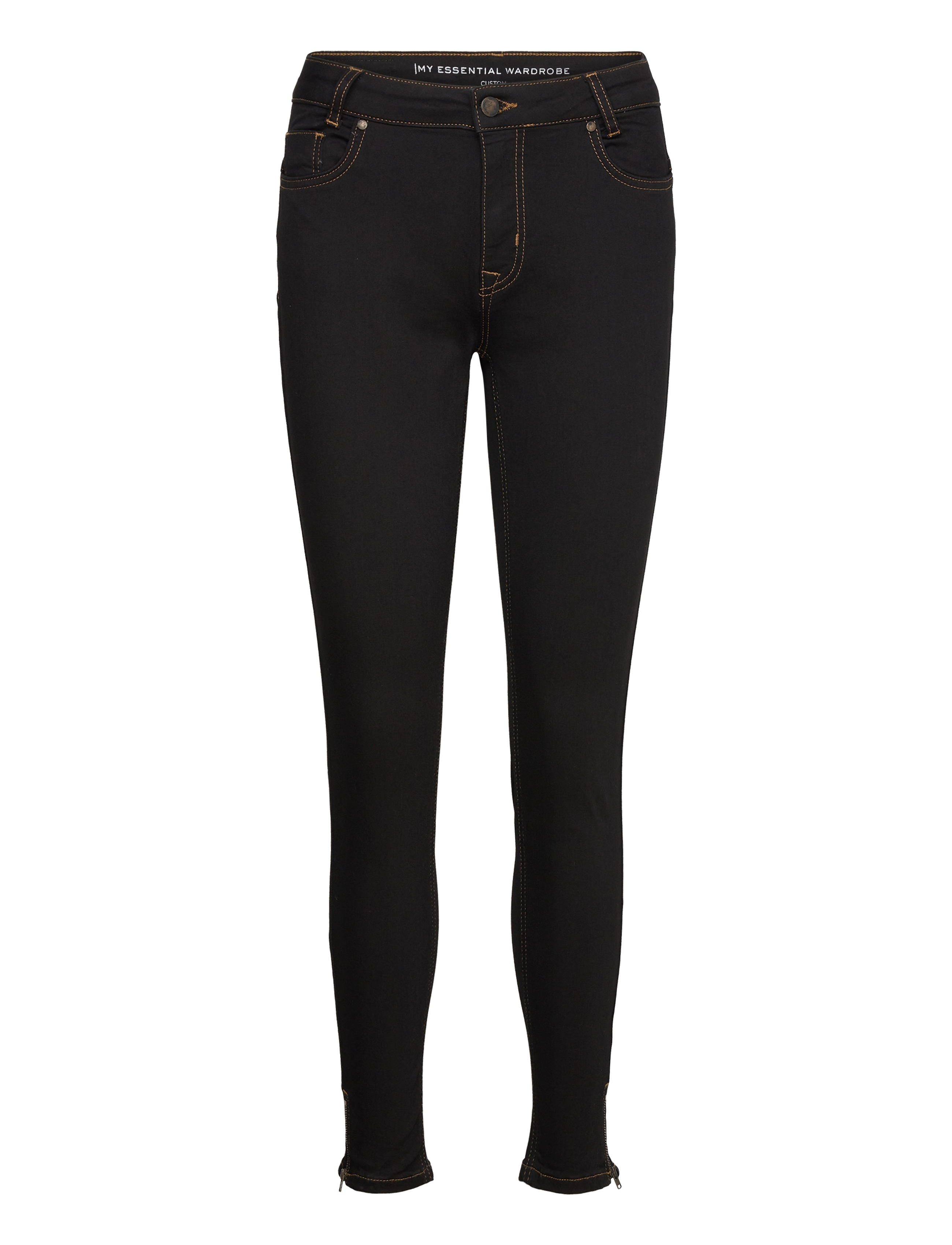 MY ESSENTIAL WARDROBE 37 The Celinazip 101 High Slim Y Schwarz - 24x28 - Damen