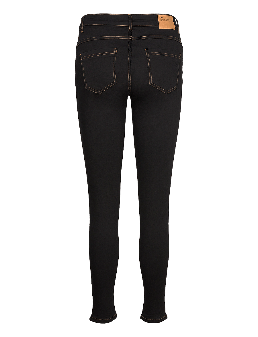 My Essential Wardrobe - 37 THE CELINAZIP 101 HIGH SLIM Y - slim jeans - black vintage wash - 2