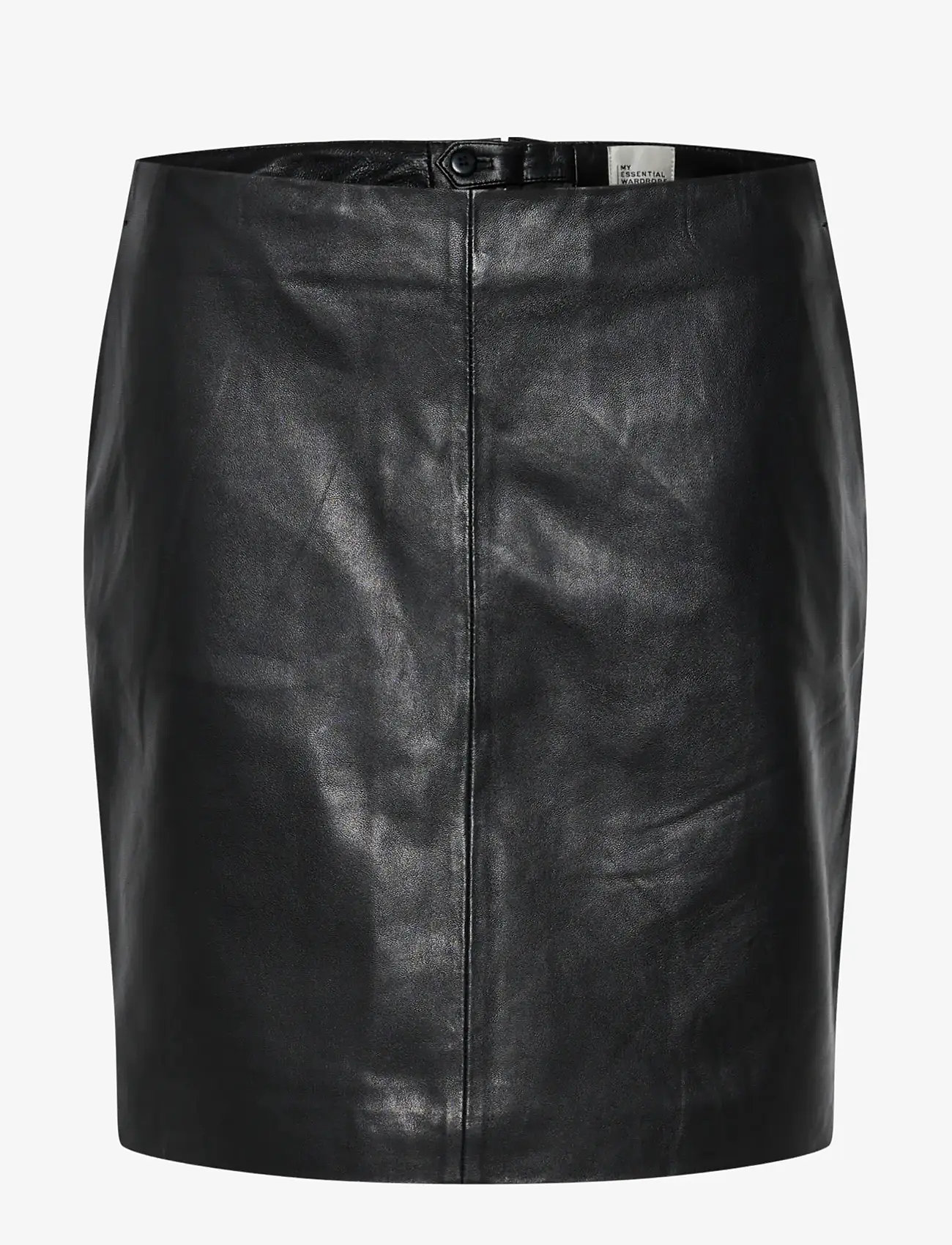 My Essential Wardrobe - 19 THE LEATHER SKIRT - skinnkjolar - black - 1