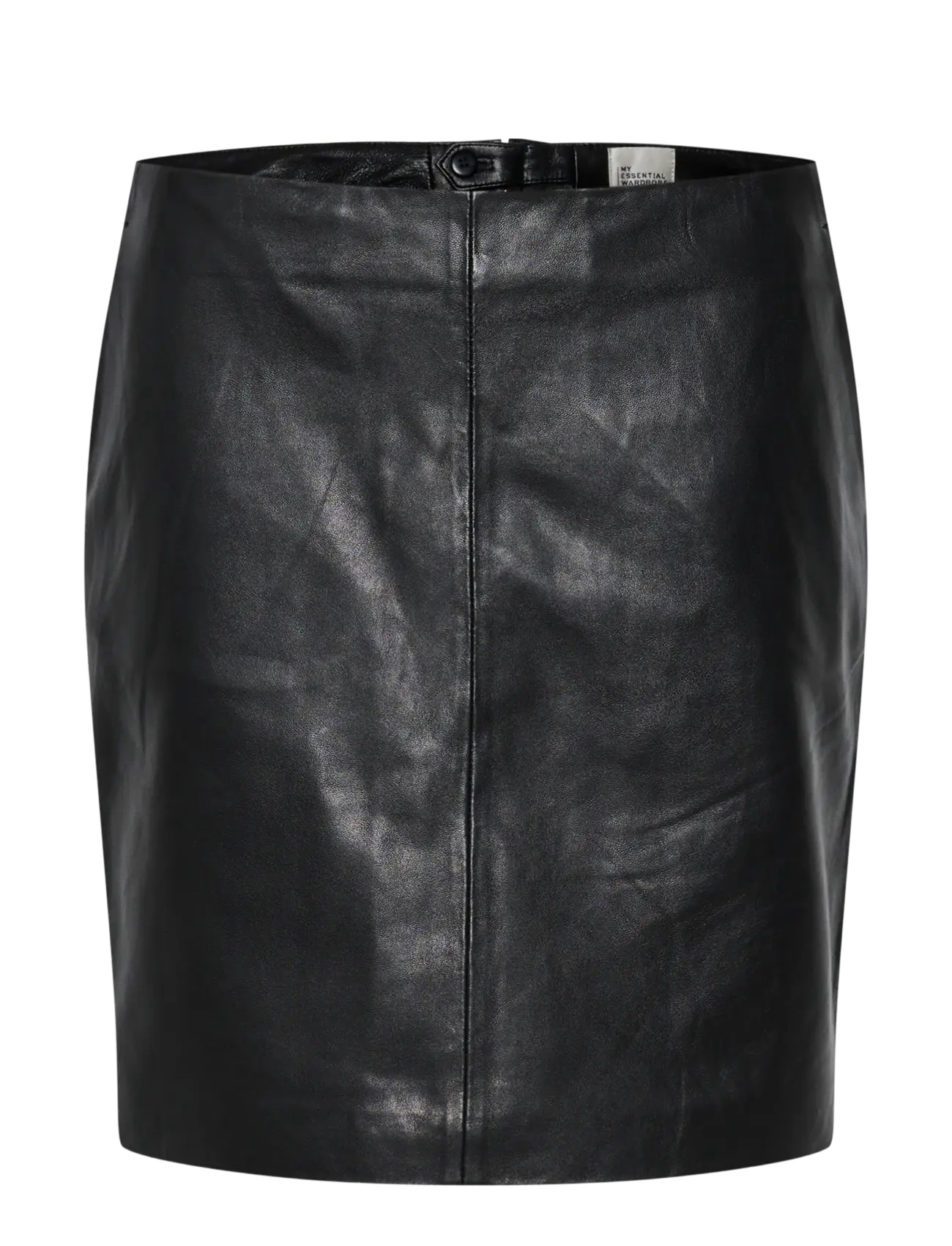 My Essential Wardrobe - 19 THE LEATHER SKIRT - jupes en cuir - black - 1