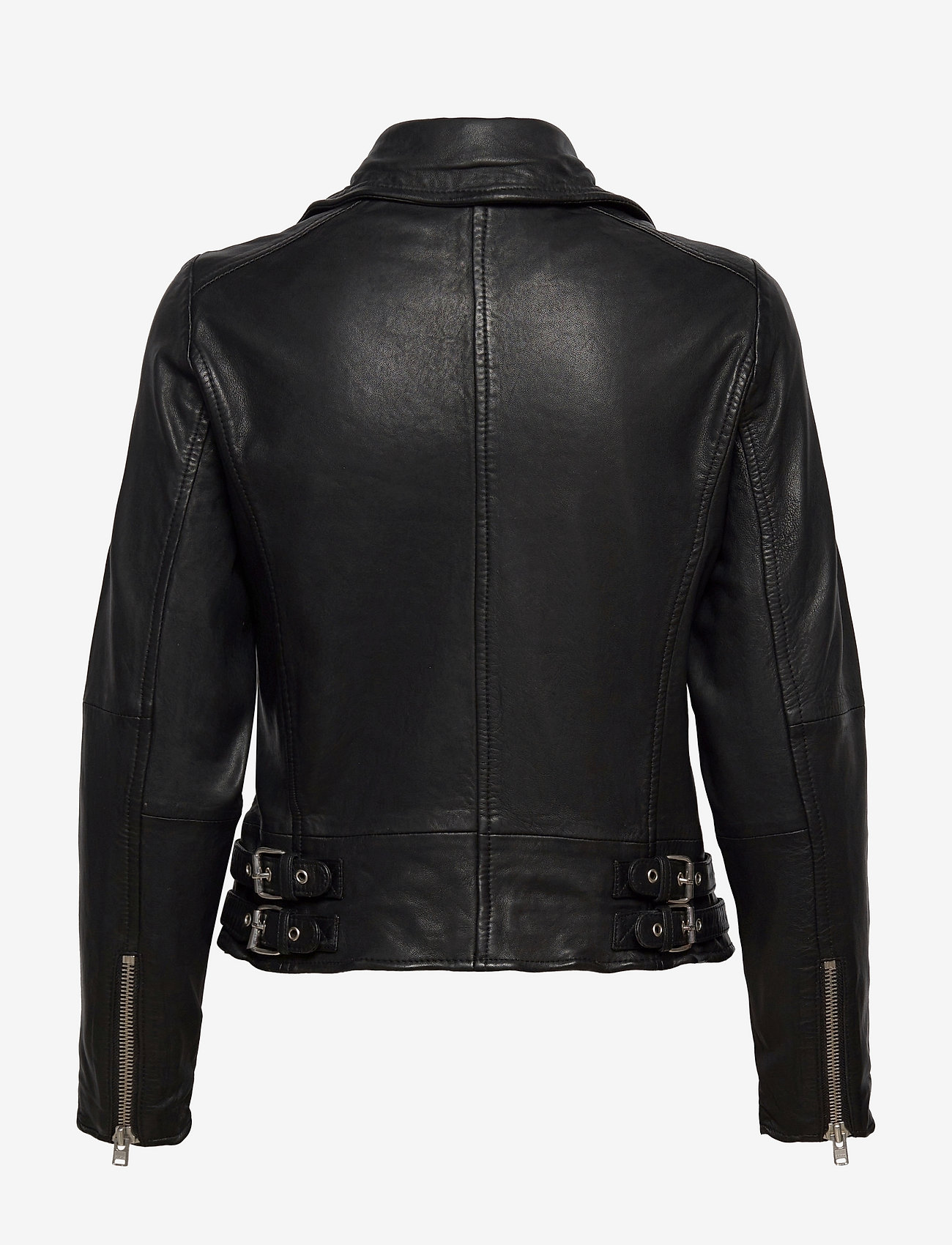 My Essential Wardrobe - 02 THE LEATHER JACKET - spring jackets - black - 1
