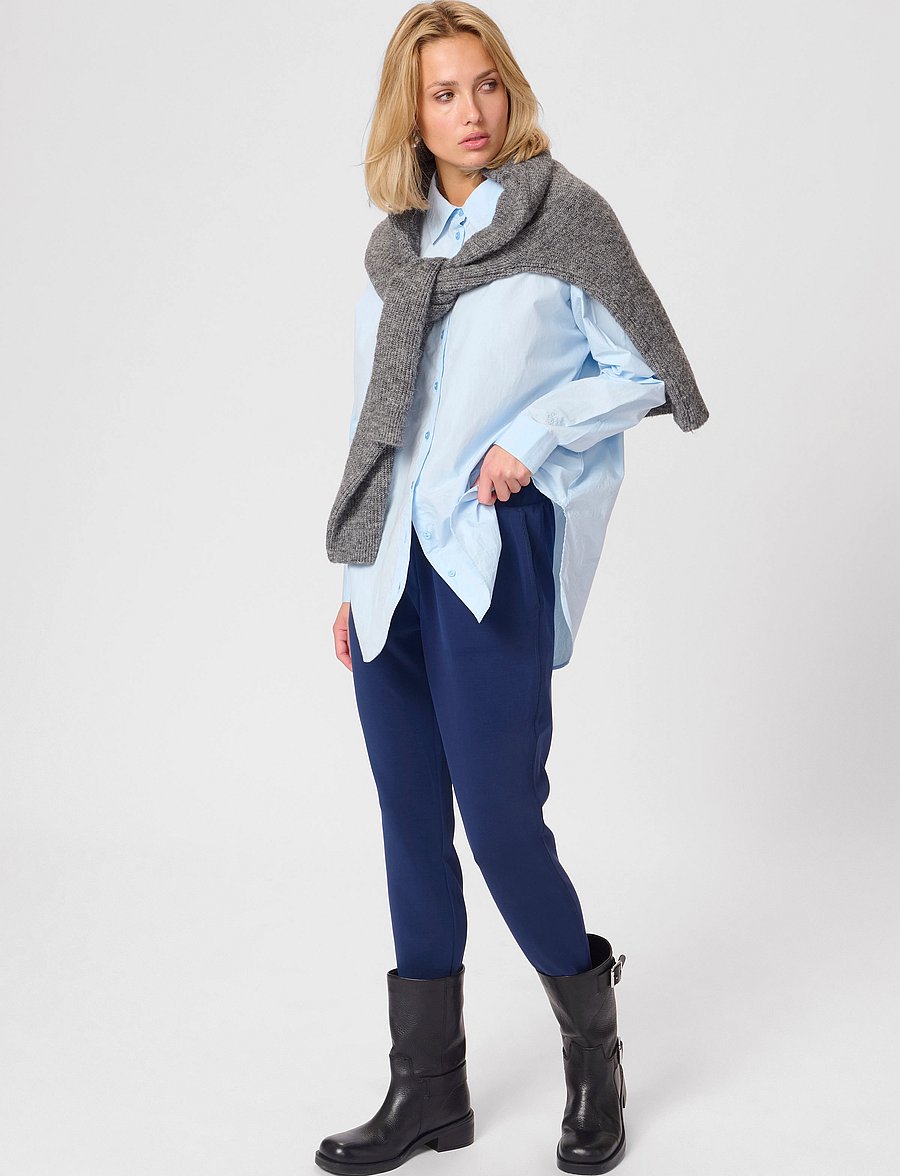 My Essential Wardrobe - 22 THE SWEAT PANT - hverdags stil - total eclipse - 3