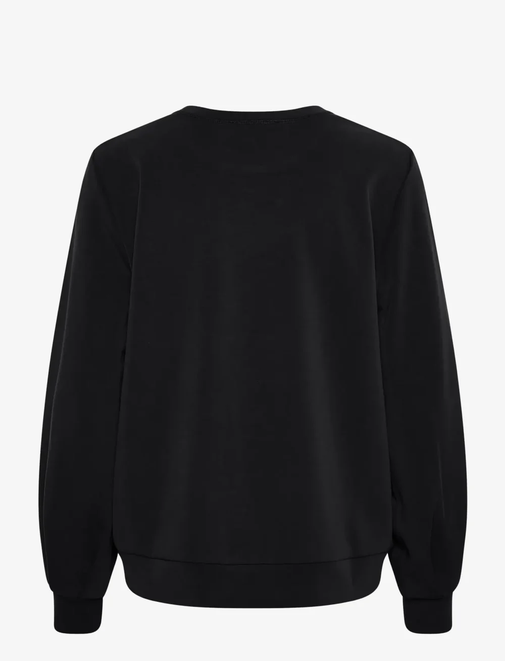 My Essential Wardrobe - 23 THE SWEAT BLOUSE - hversdagsleg tíska - black - 2