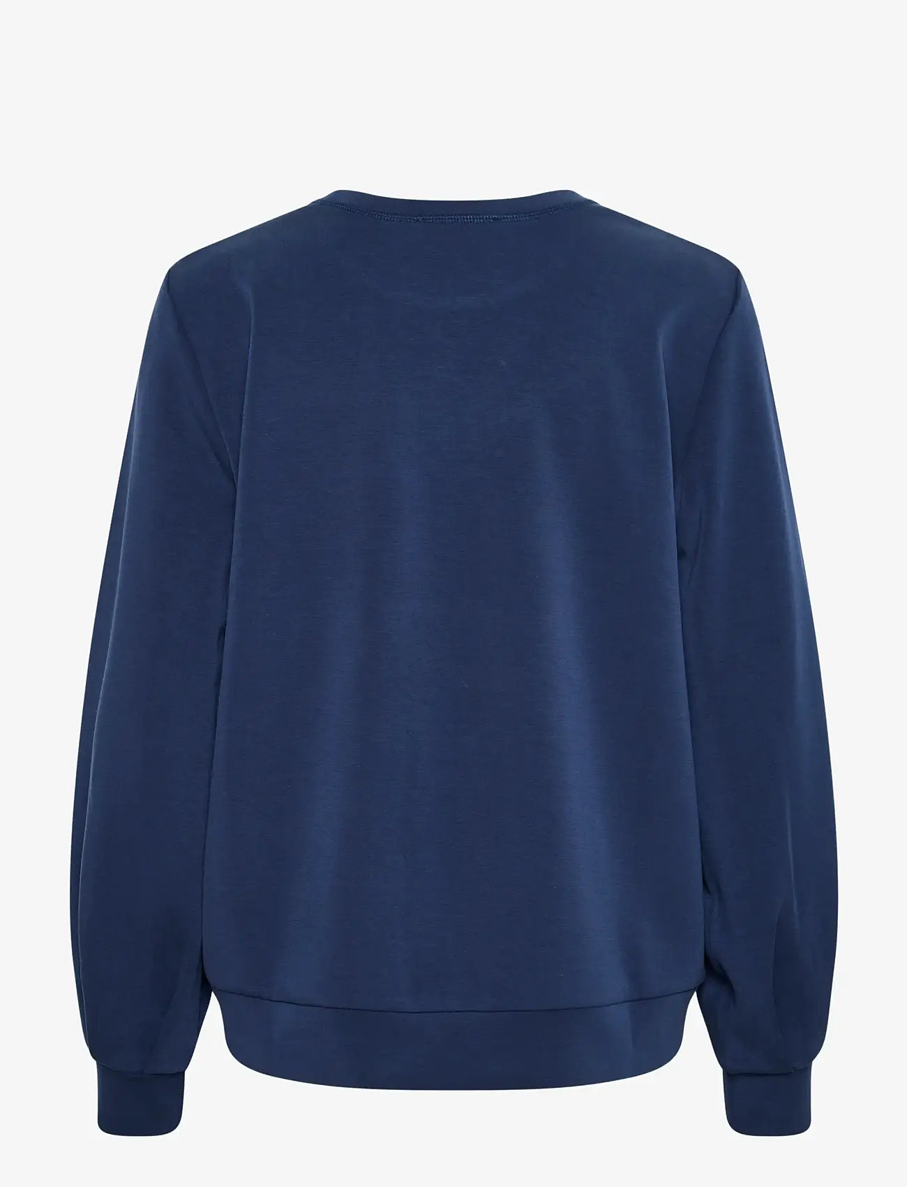 My Essential Wardrobe - 23 THE SWEAT BLOUSE - hverdags stil - total eclipse - 2