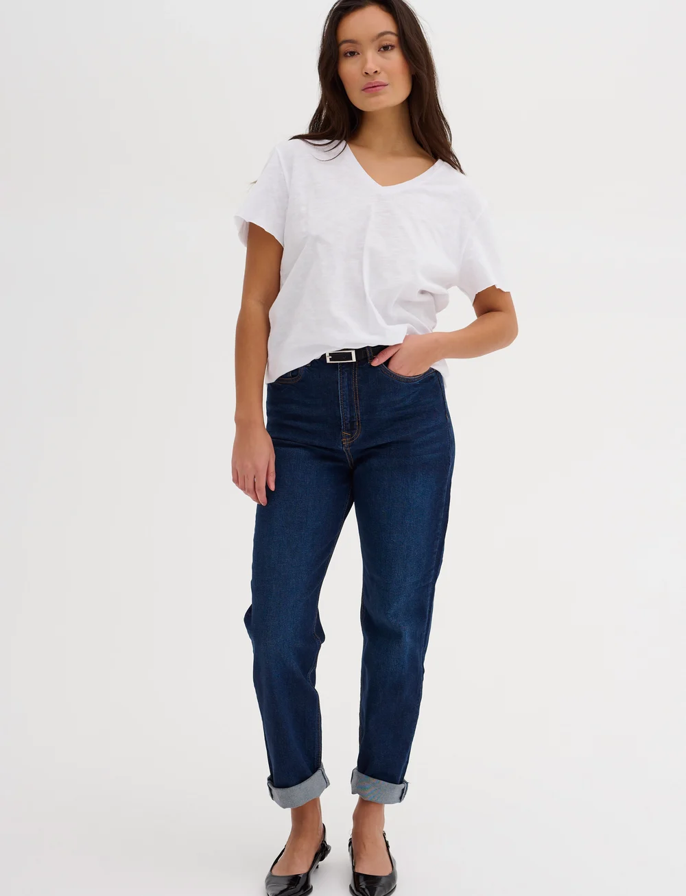 My Essential Wardrobe - 08 THE VTEE - t-shirts - bright white - 3