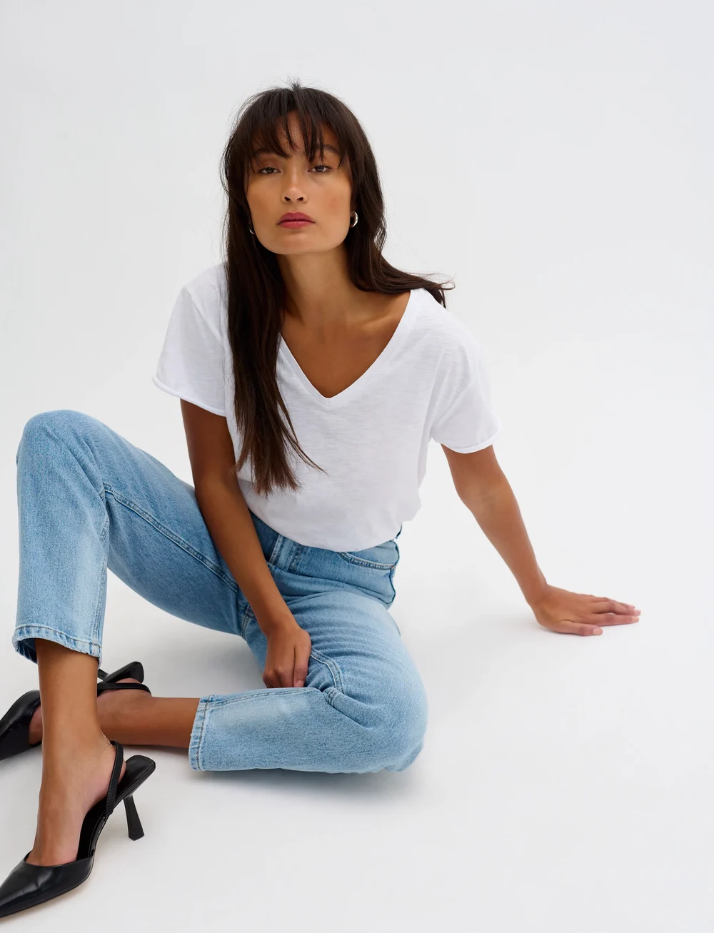 My Essential Wardrobe - 08 THE VTEE - t-shirts - bright white - 6