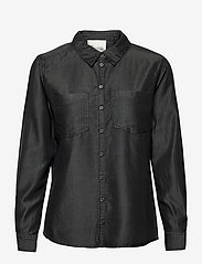 My Essential Wardrobe - 15 THE DENIM SHIRT - džinsiniai marškiniai - grey wash - 0