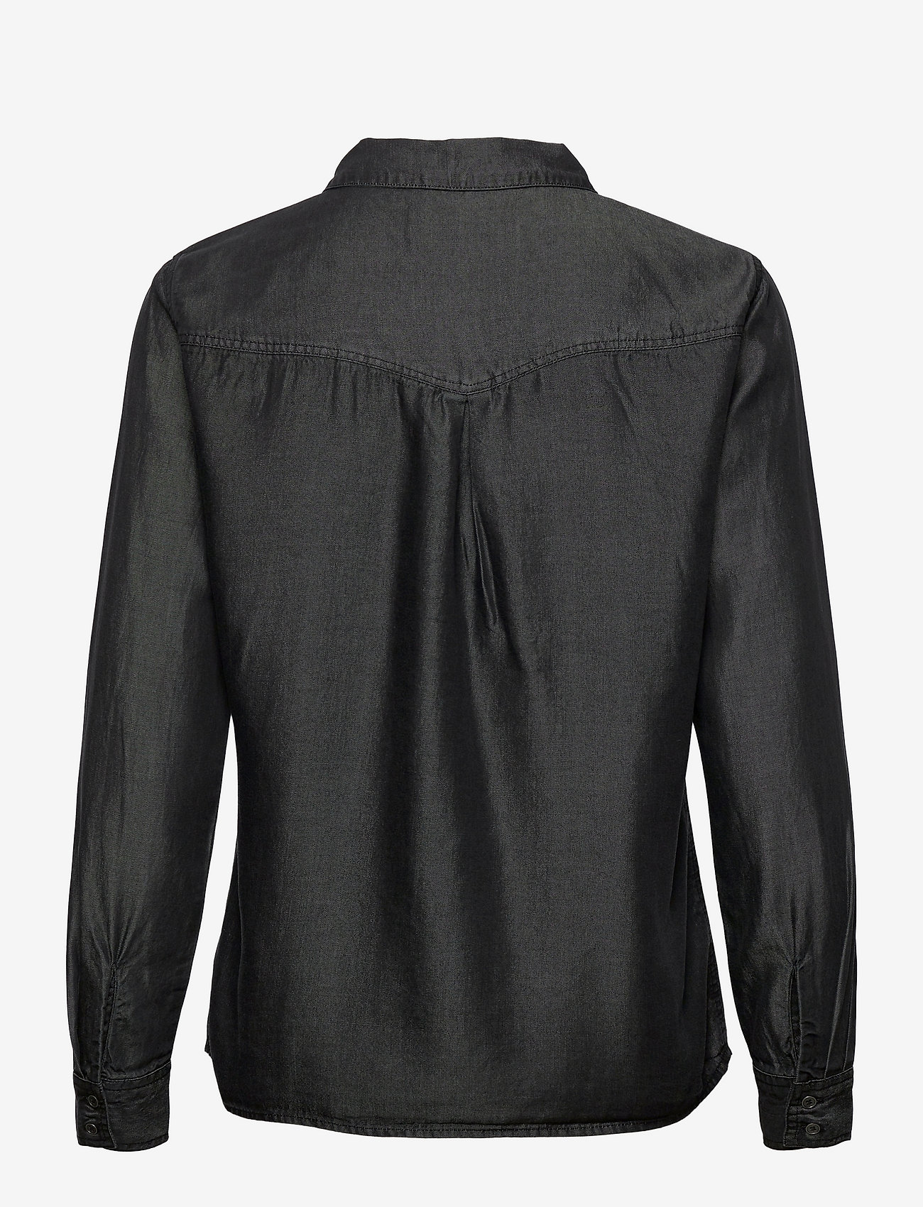 My Essential Wardrobe - 15 THE DENIM SHIRT - džinsiniai marškiniai - grey wash - 1