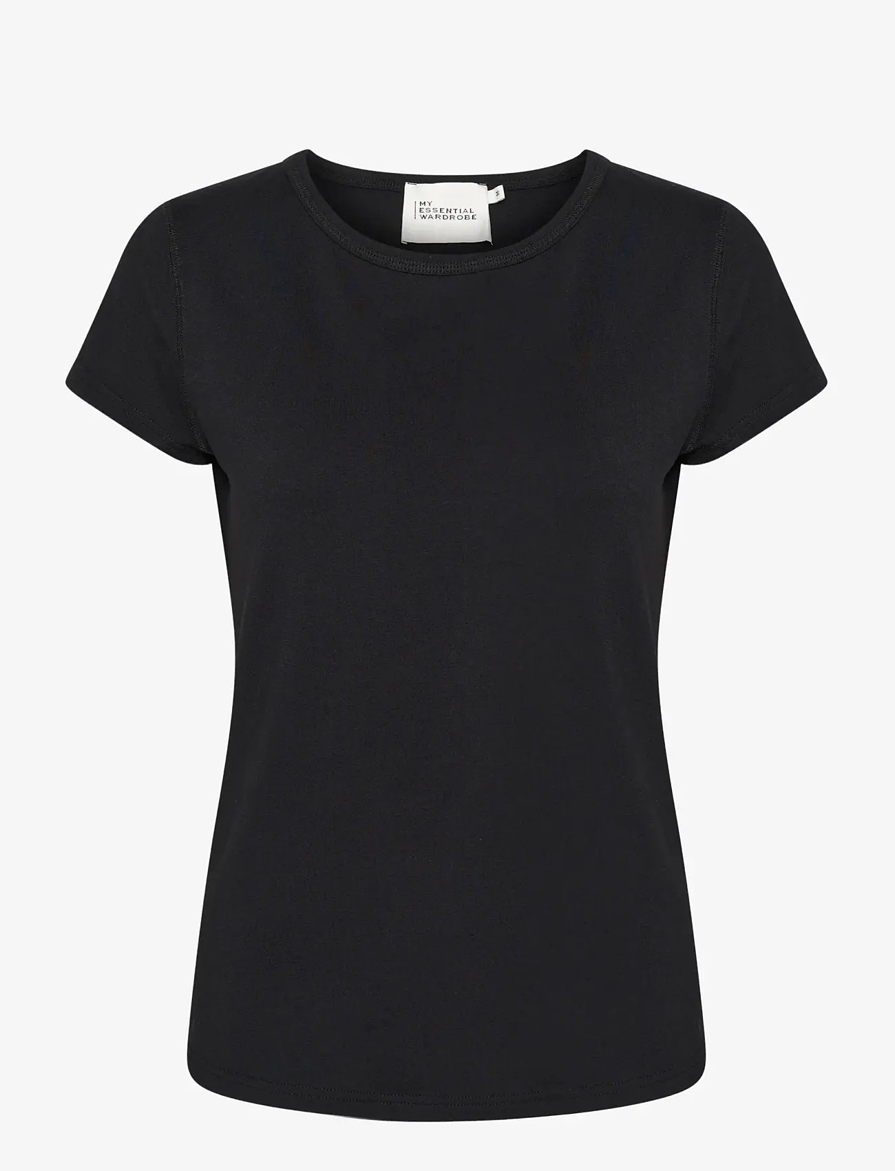 My Essential Wardrobe - 16 THE MODAL TEE - t-shirts - black - 1