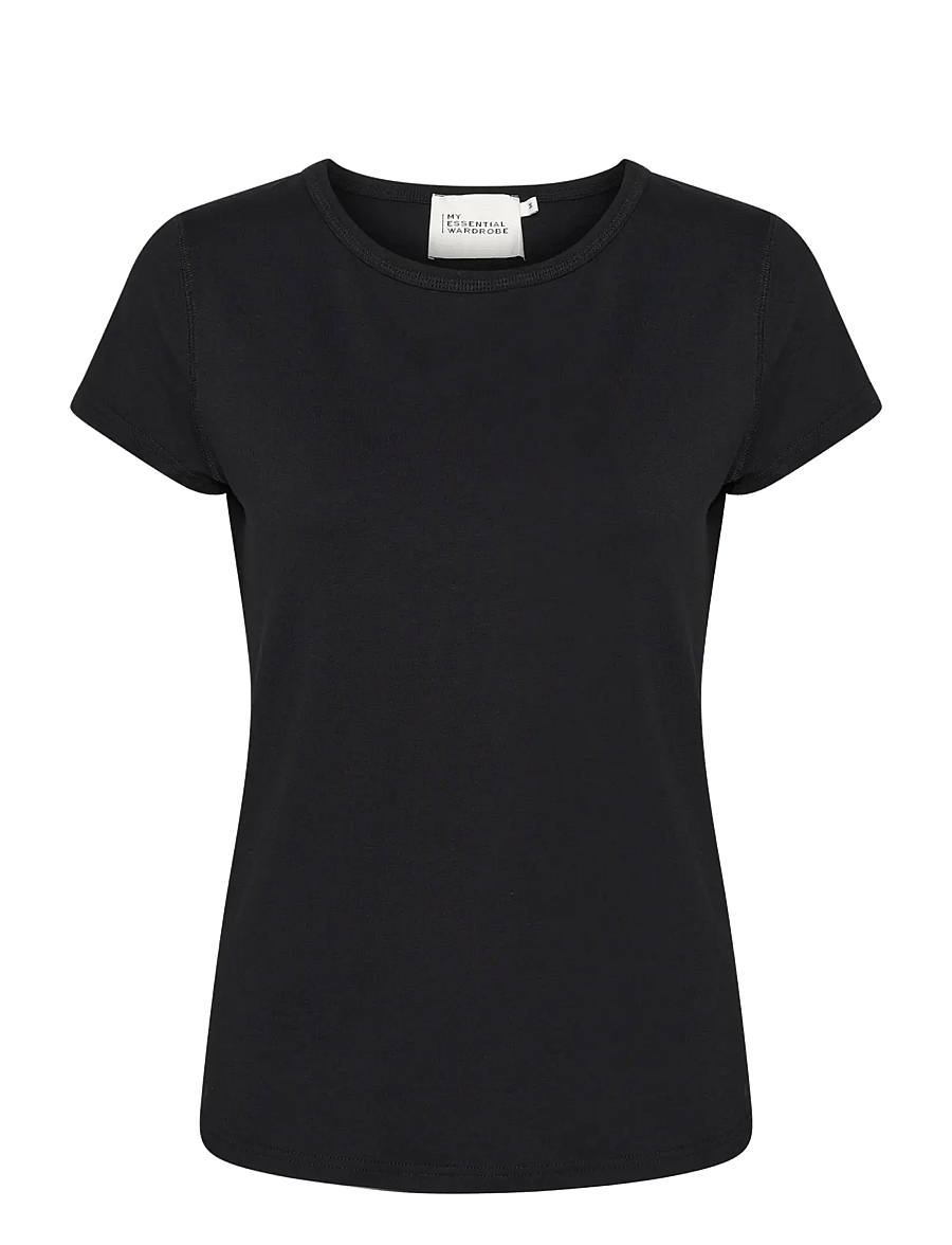 My Essential Wardrobe - 16 THE MODAL TEE - t-shirts - black - 1