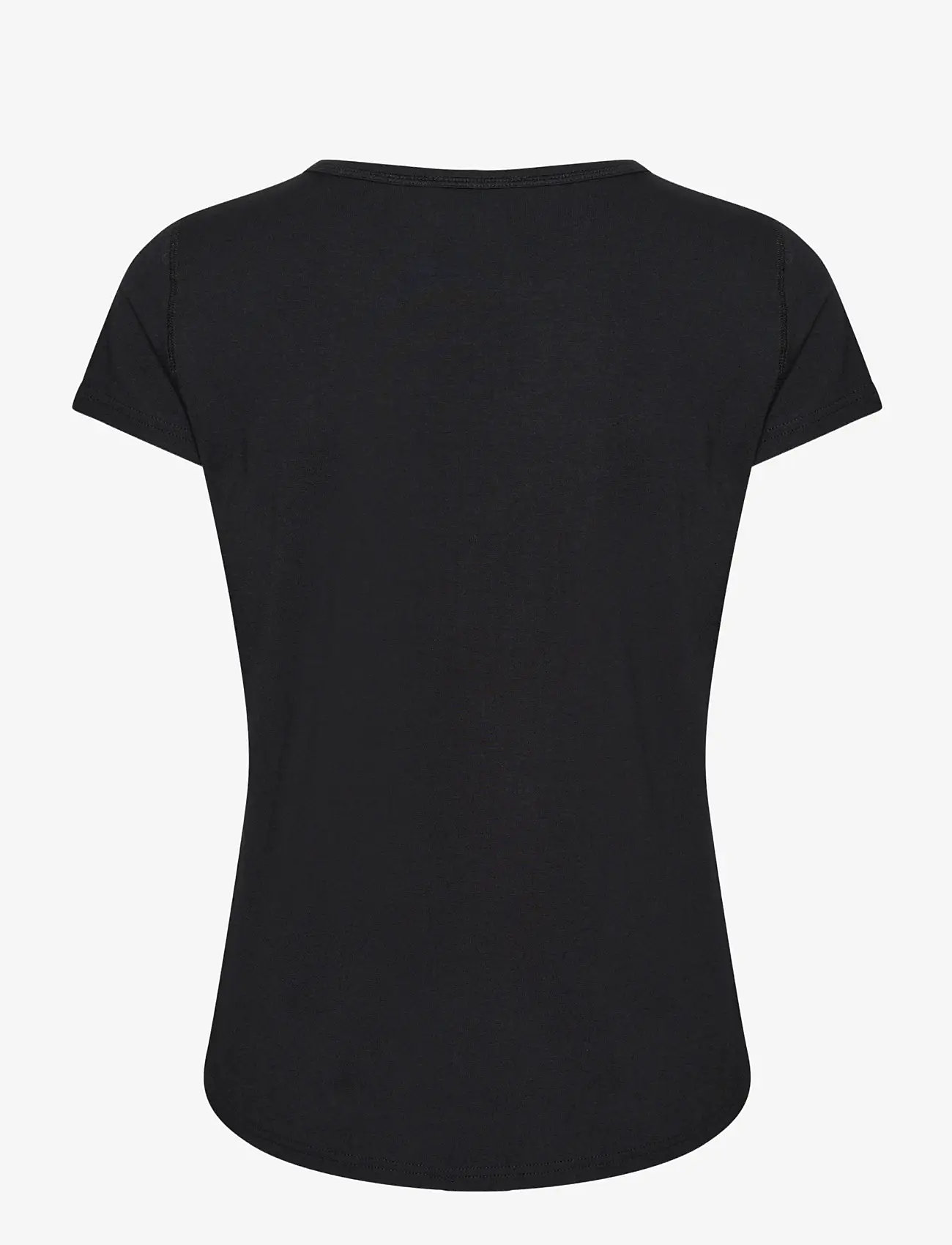 My Essential Wardrobe - 16 THE MODAL TEE - t-shirts - black - 2