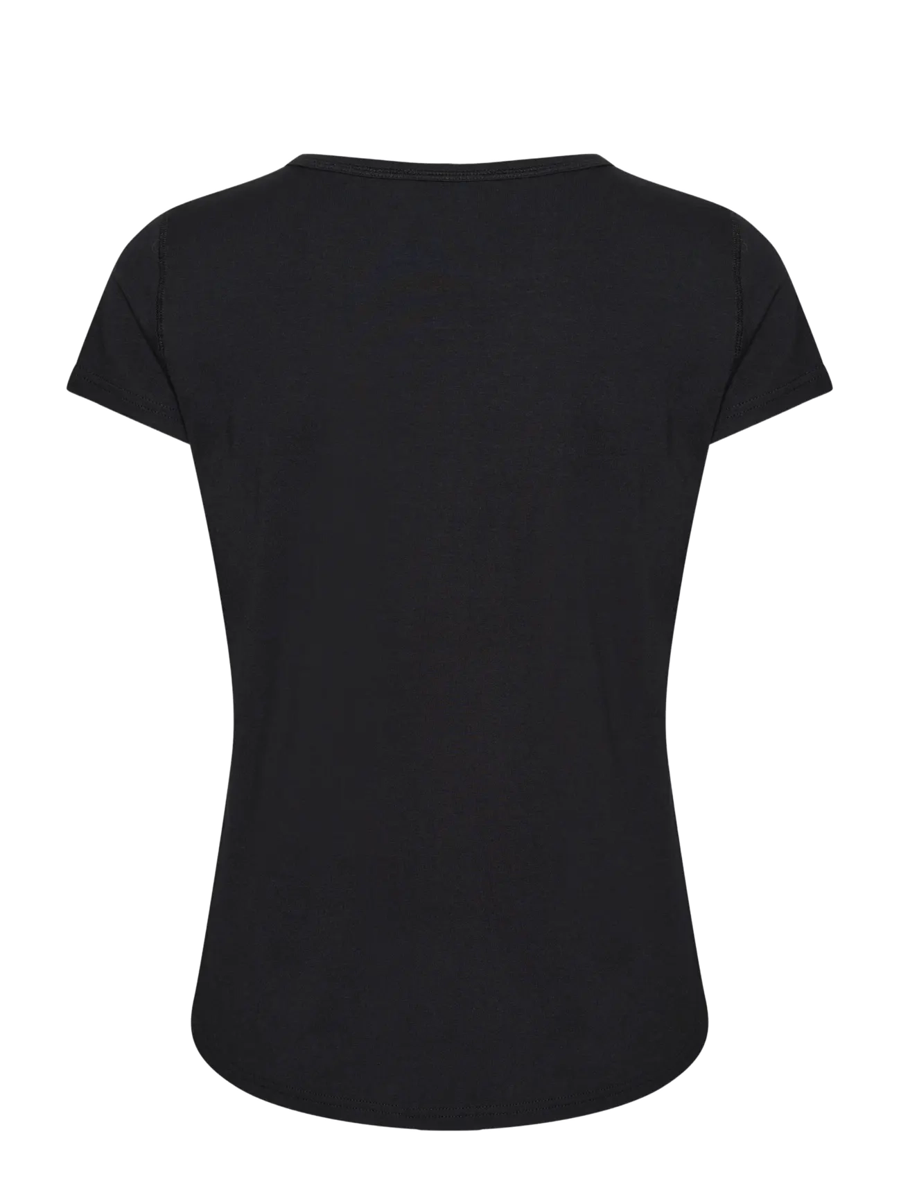 My Essential Wardrobe - 16 THE MODAL TEE - t-shirts - black - 2