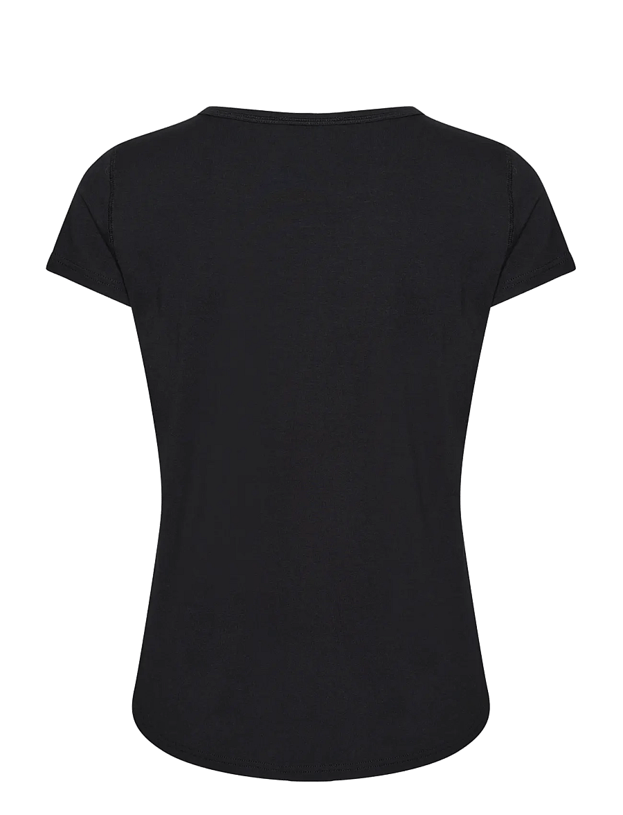 My Essential Wardrobe - 16 THE MODAL TEE - t-shirts - black - 2