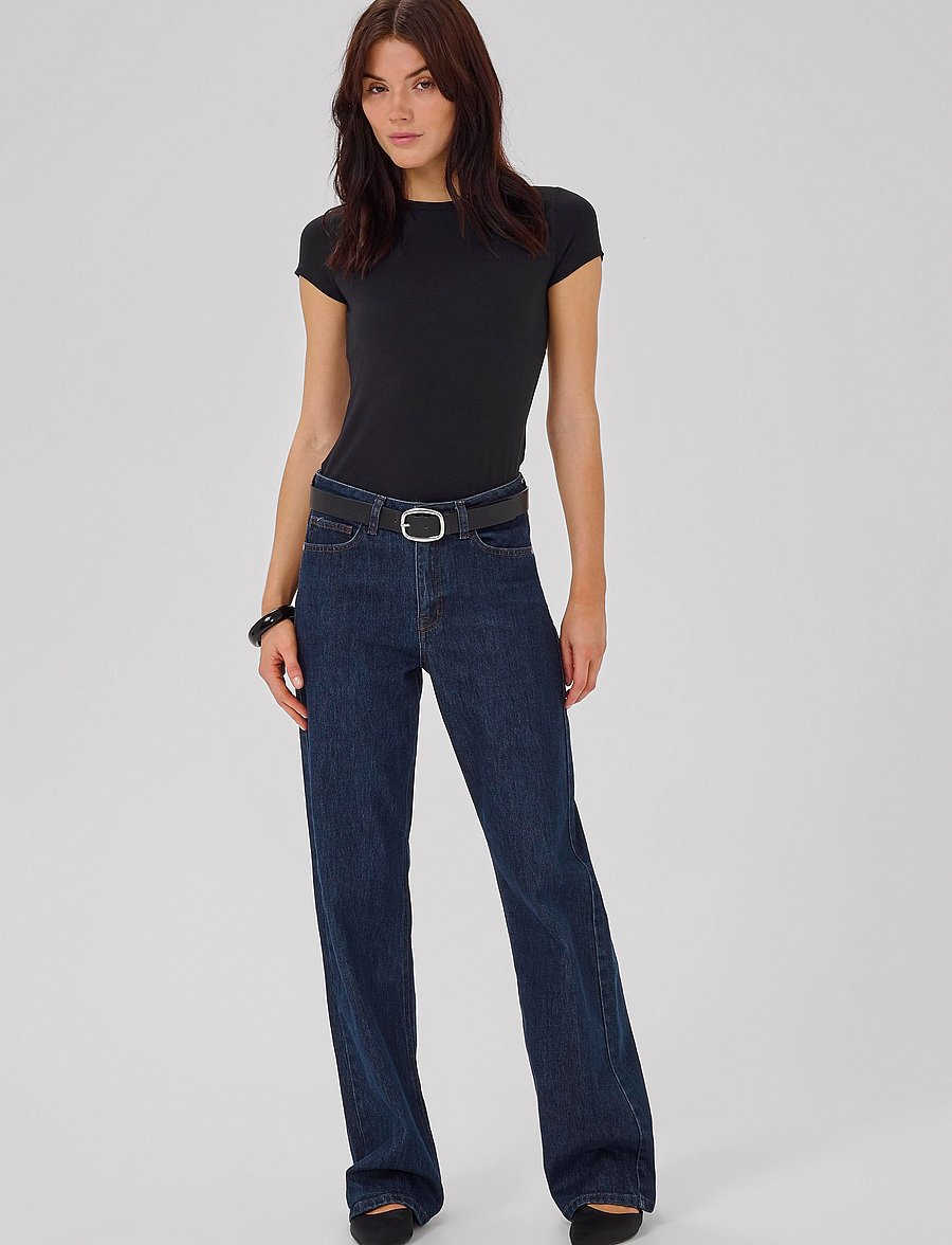 My Essential Wardrobe - 16 THE MODAL TEE - t-shirts - black - 3