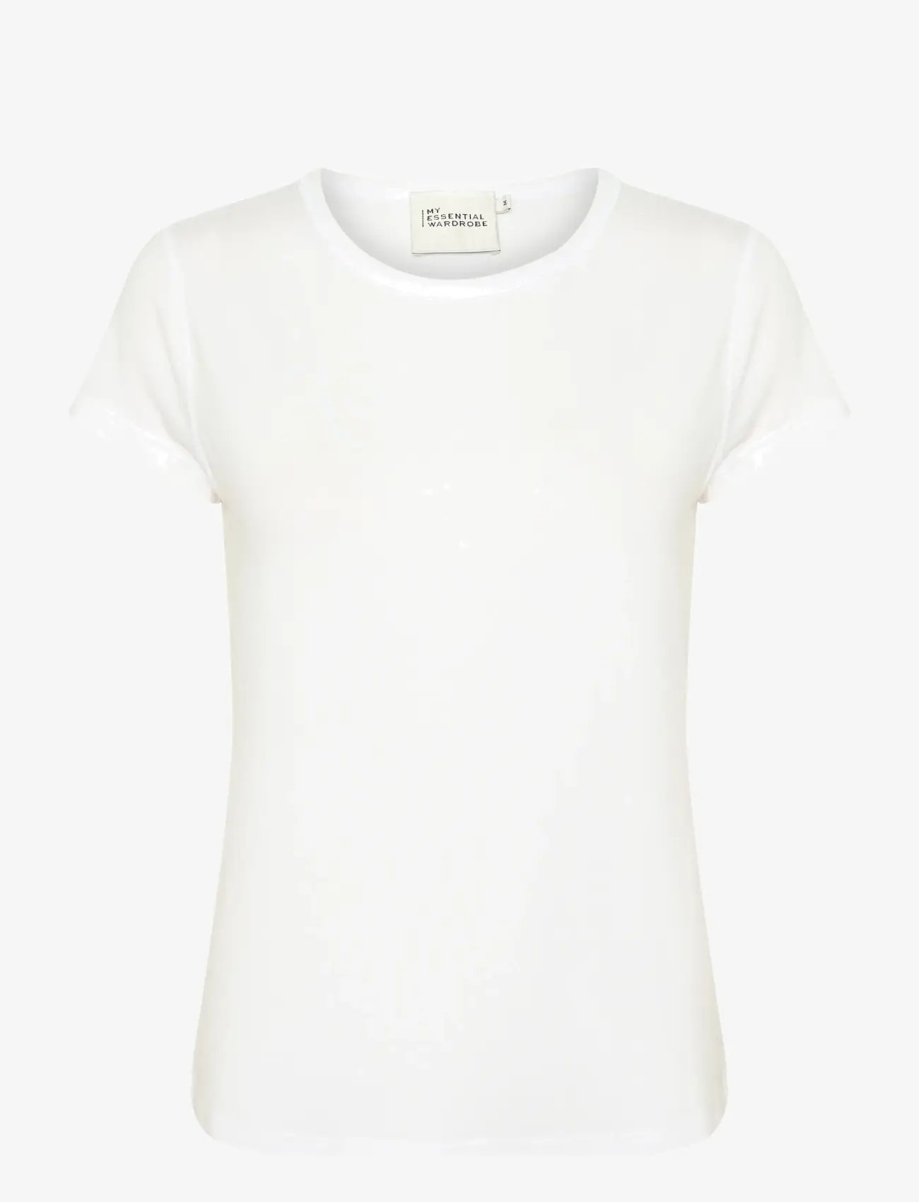 My Essential Wardrobe - 16 THE MODAL TEE - t-shirts - bright white - 1